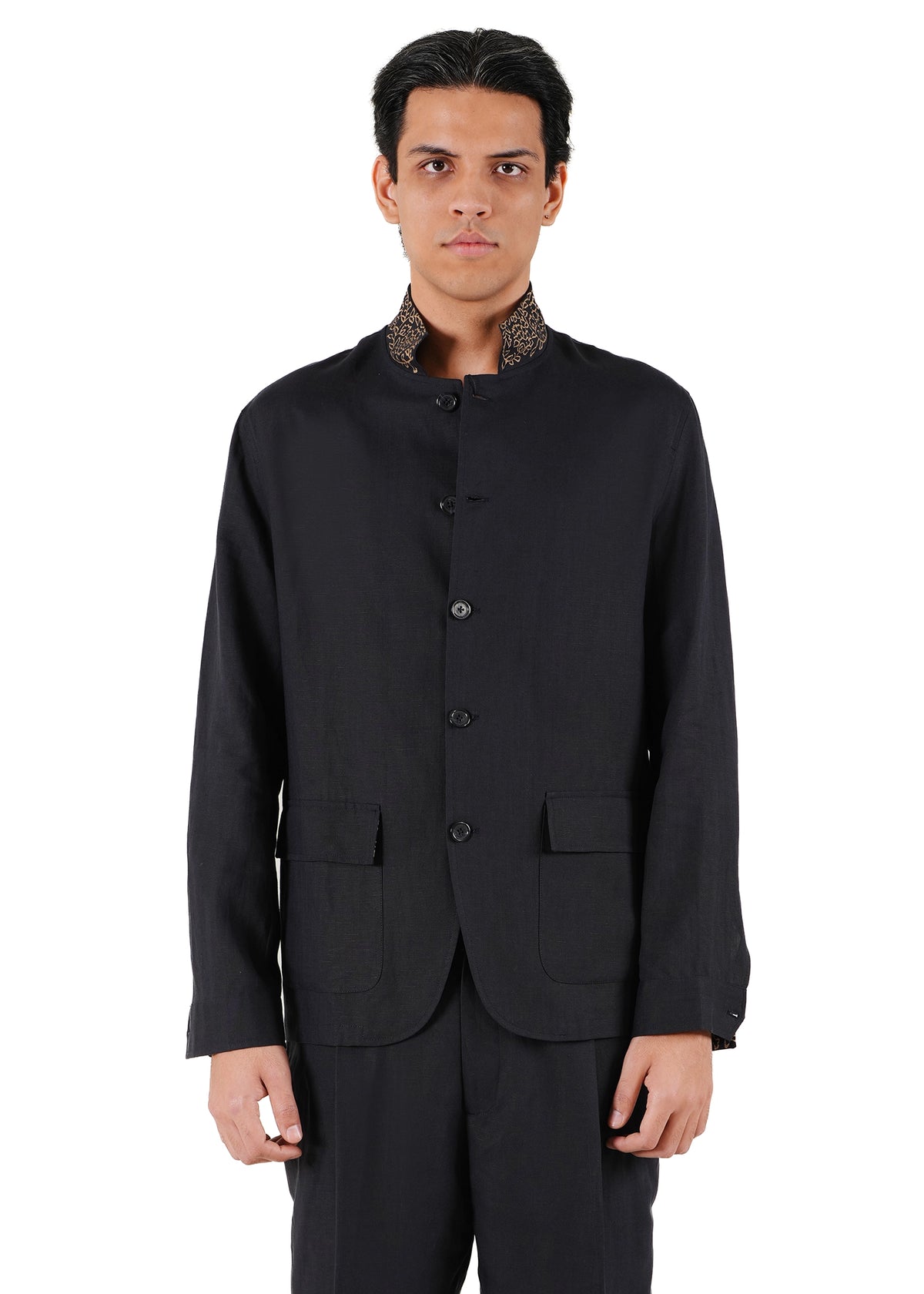Osami Black Black Shadman Shirt Jacket - CULT - haider