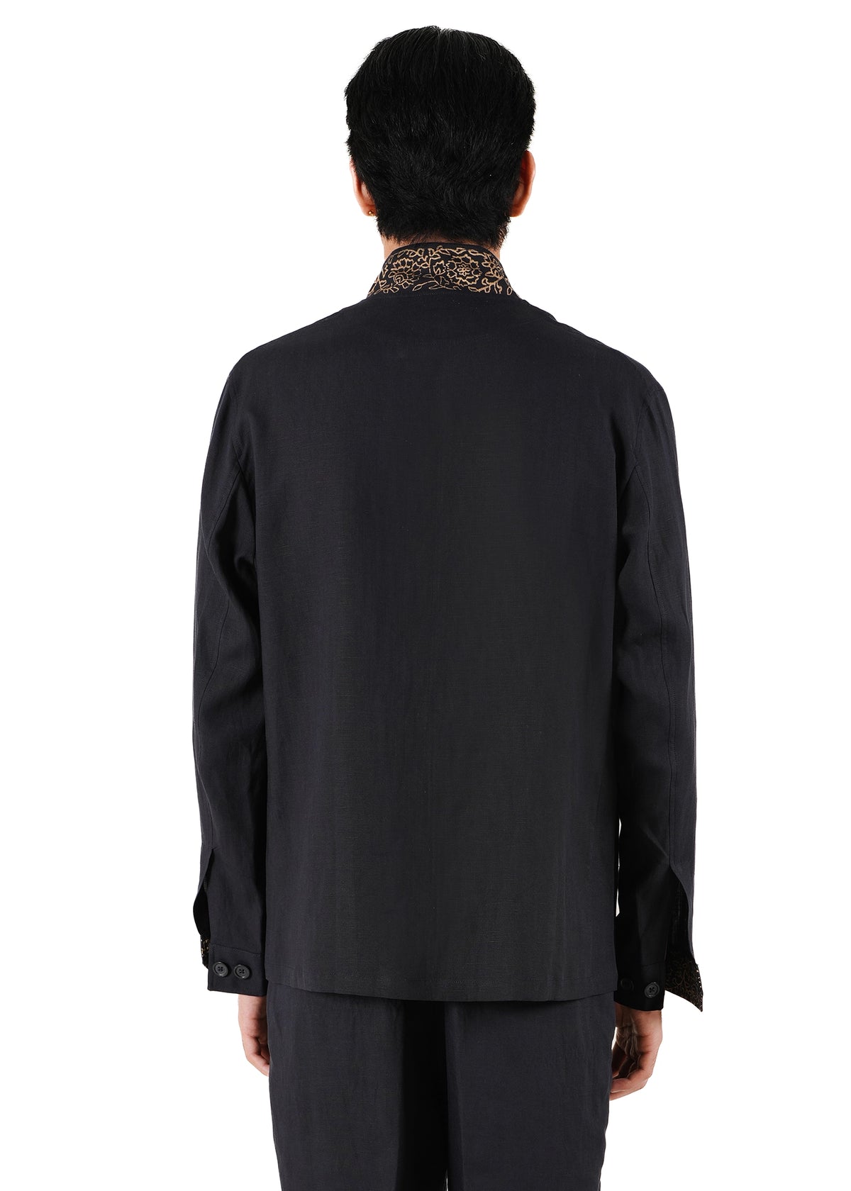 Osami Black Black Shadman Shirt Jacket - CULT