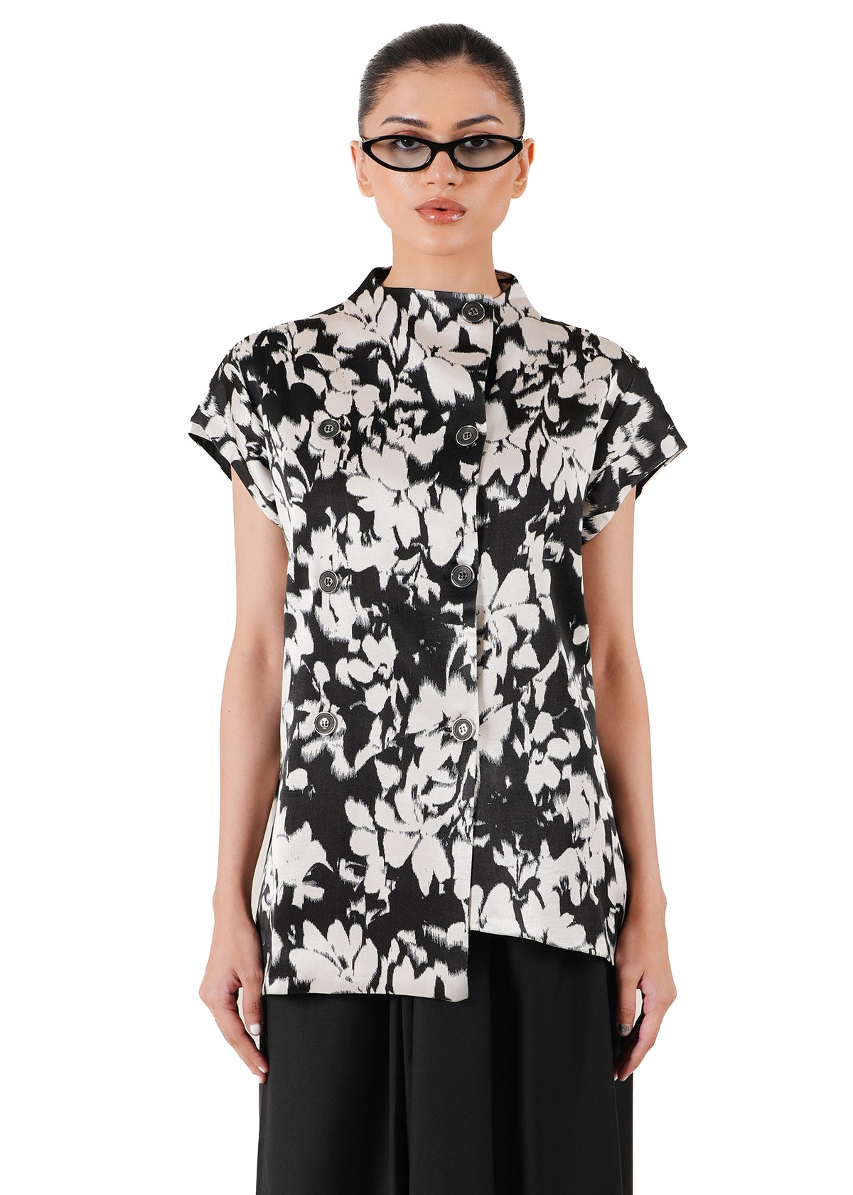 Baro Studio M Floral Hostess Top - CULT