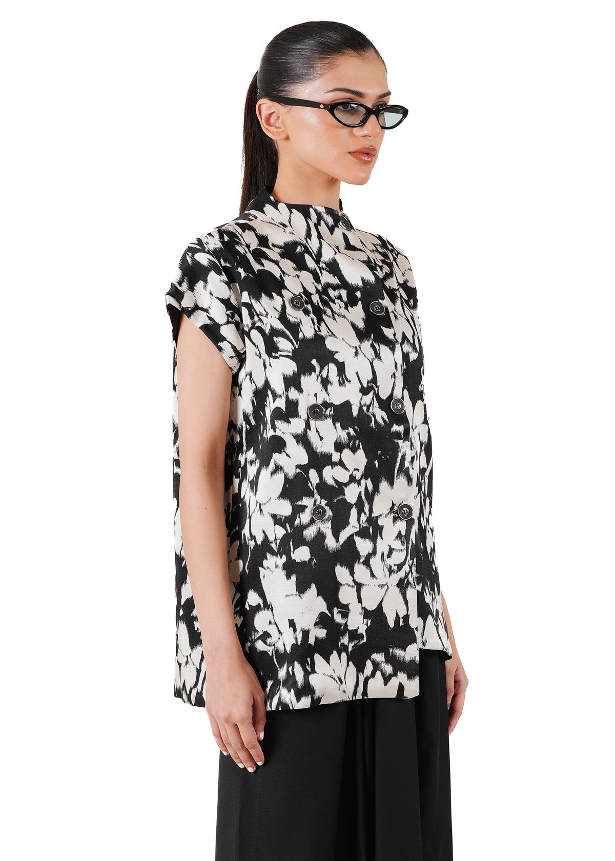 Baro Studio M Floral Hostess Top - CULT