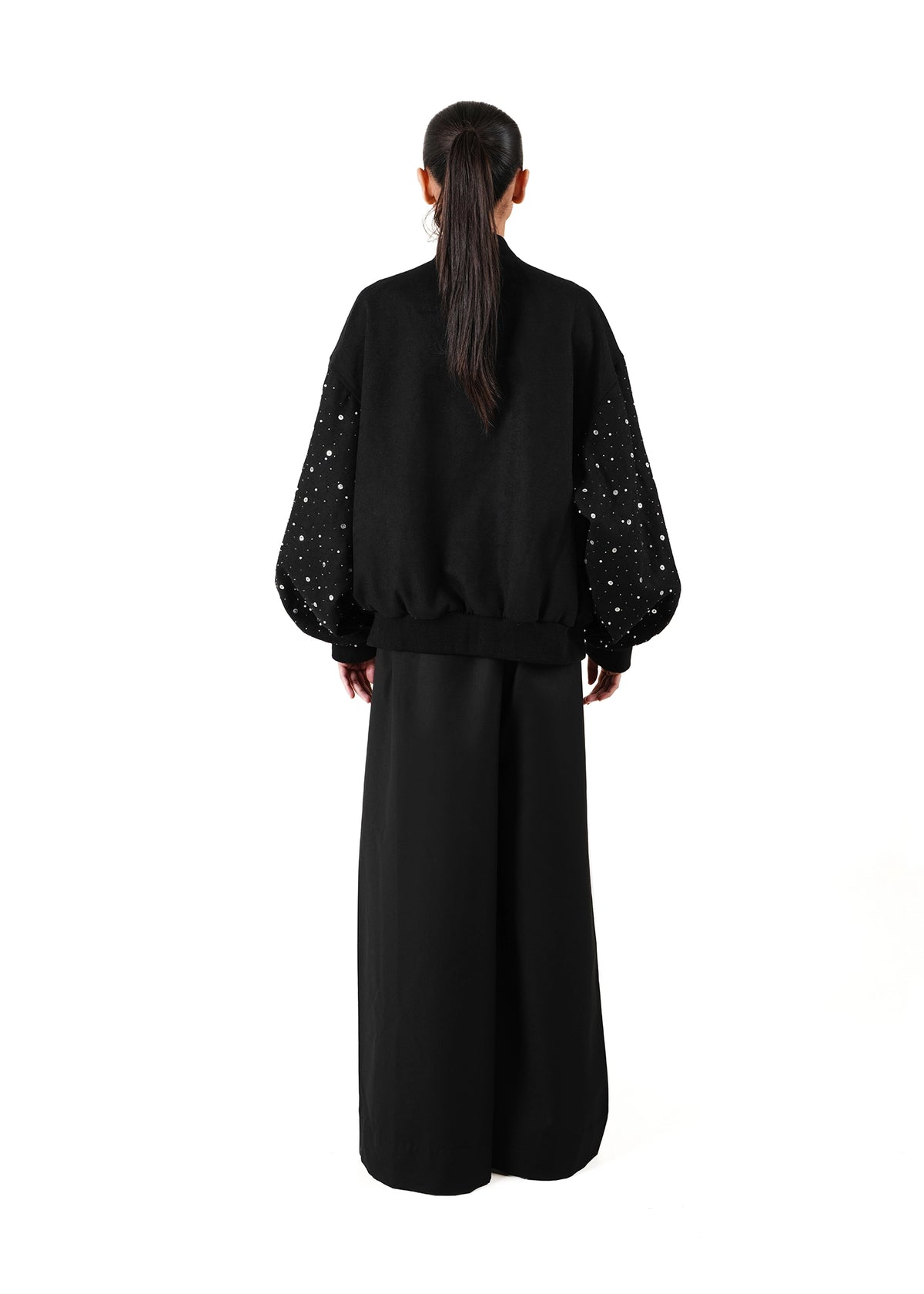 Dreams of Arthur Black Black Spaceman Bomber Jacket - CULT - haider