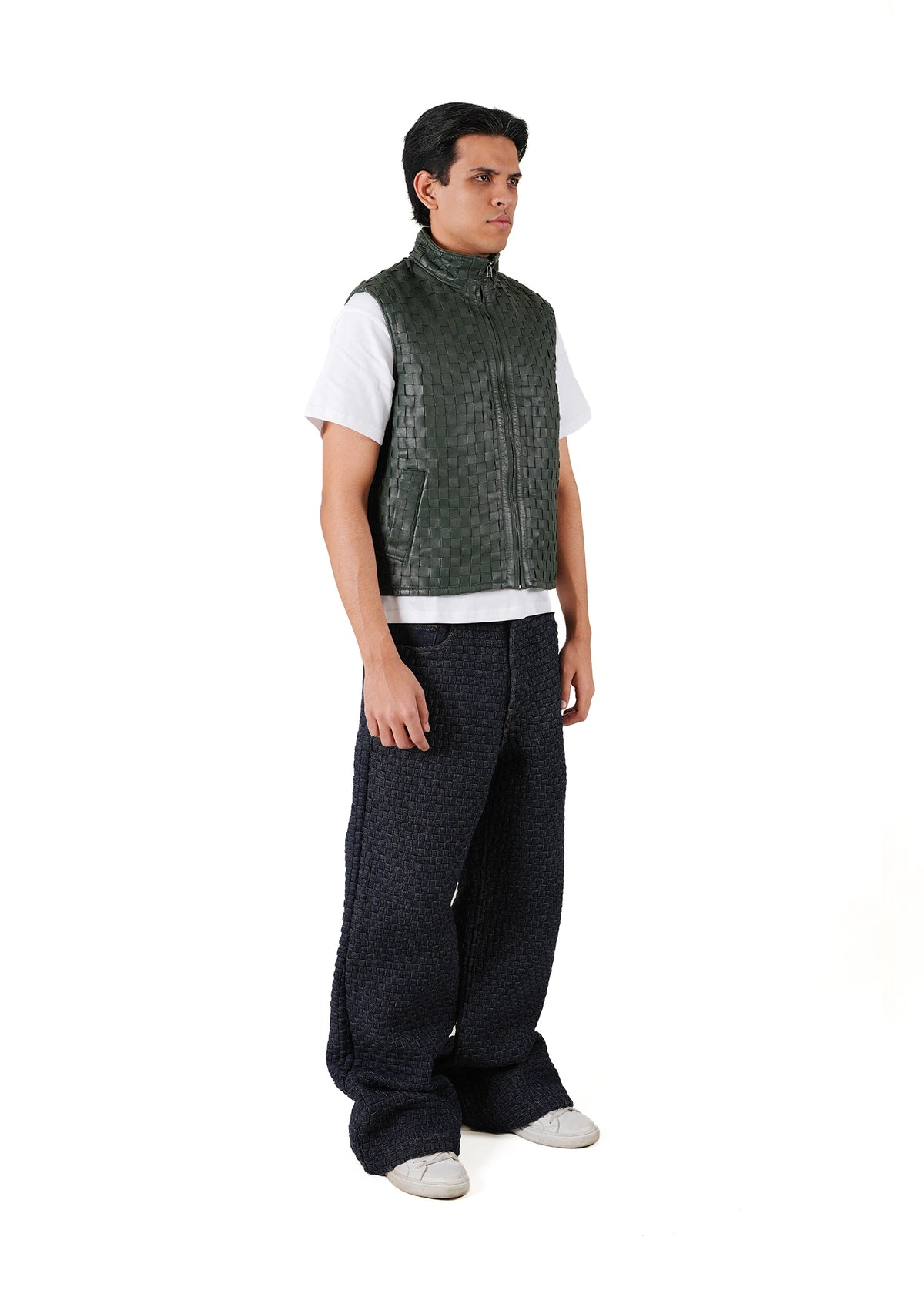 Dreams of Arthur Blue Hand Braided Flare Denim - CULT - haider