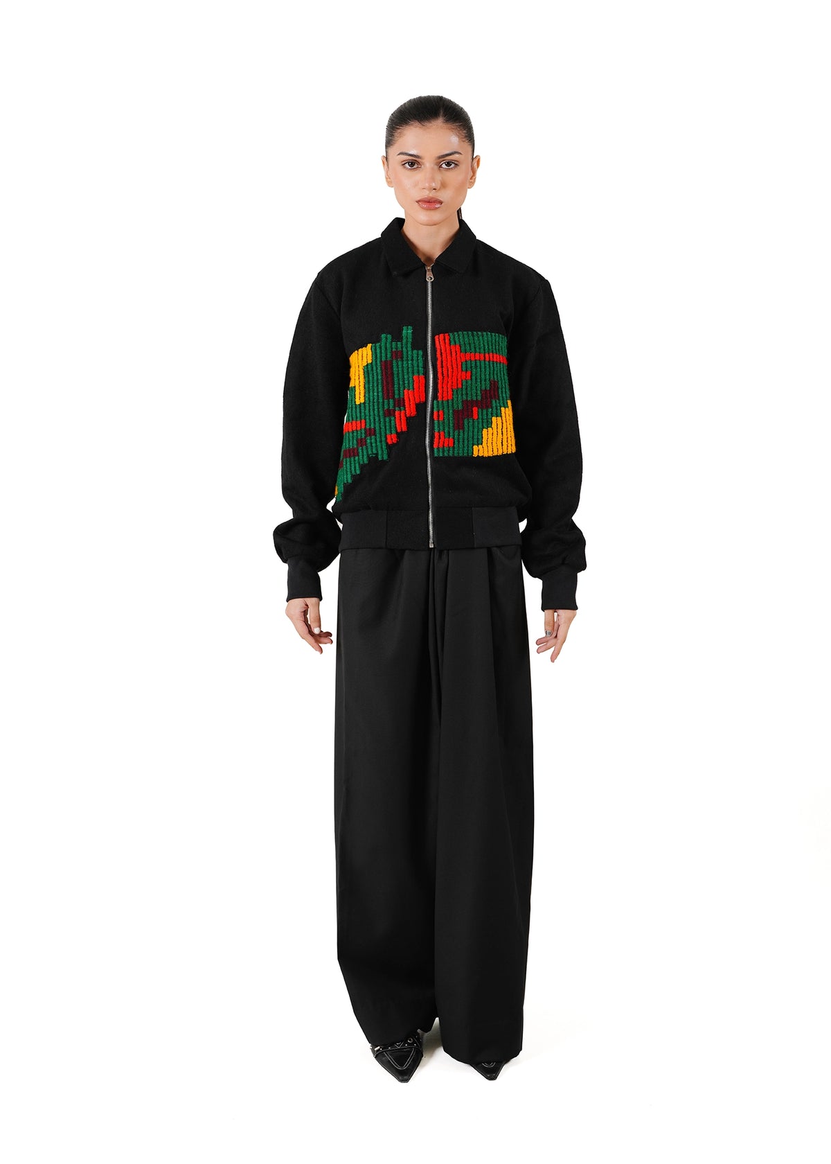 Demo Black Black Kaleido Jacket - CULT