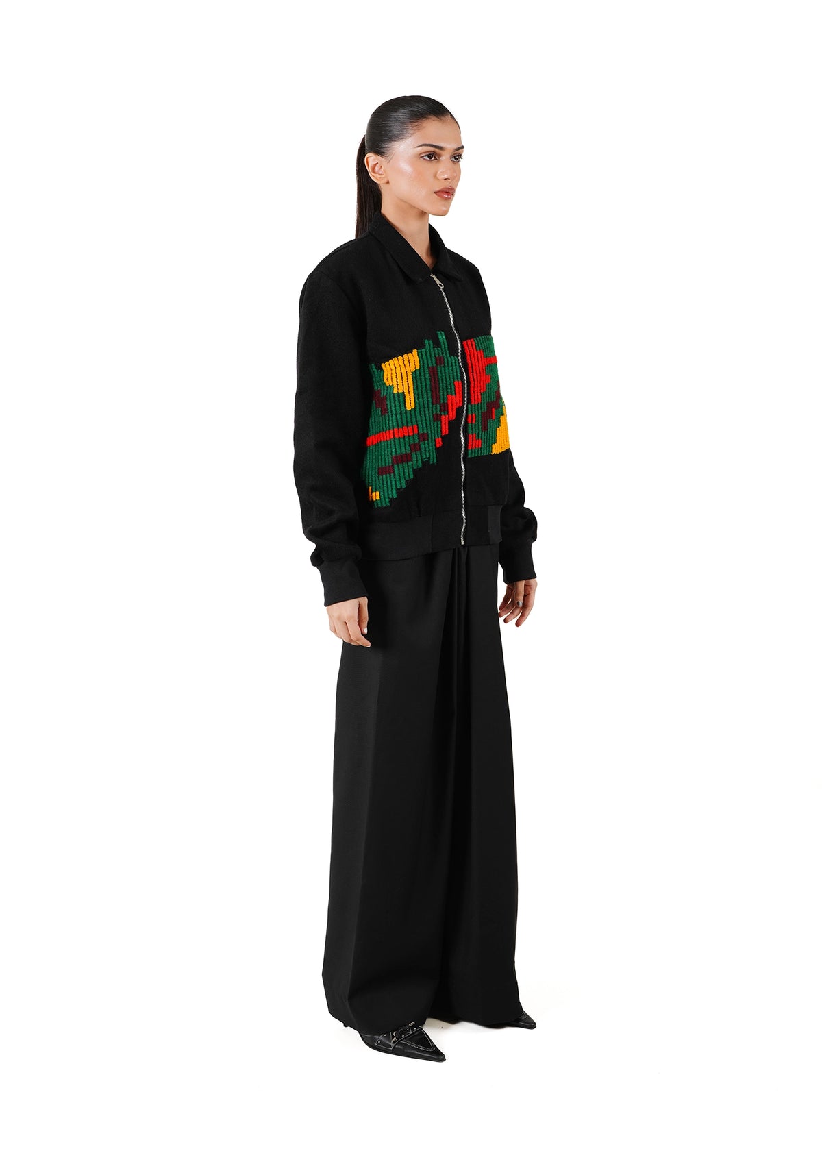 Demo Black Black Kaleido Jacket - CULT