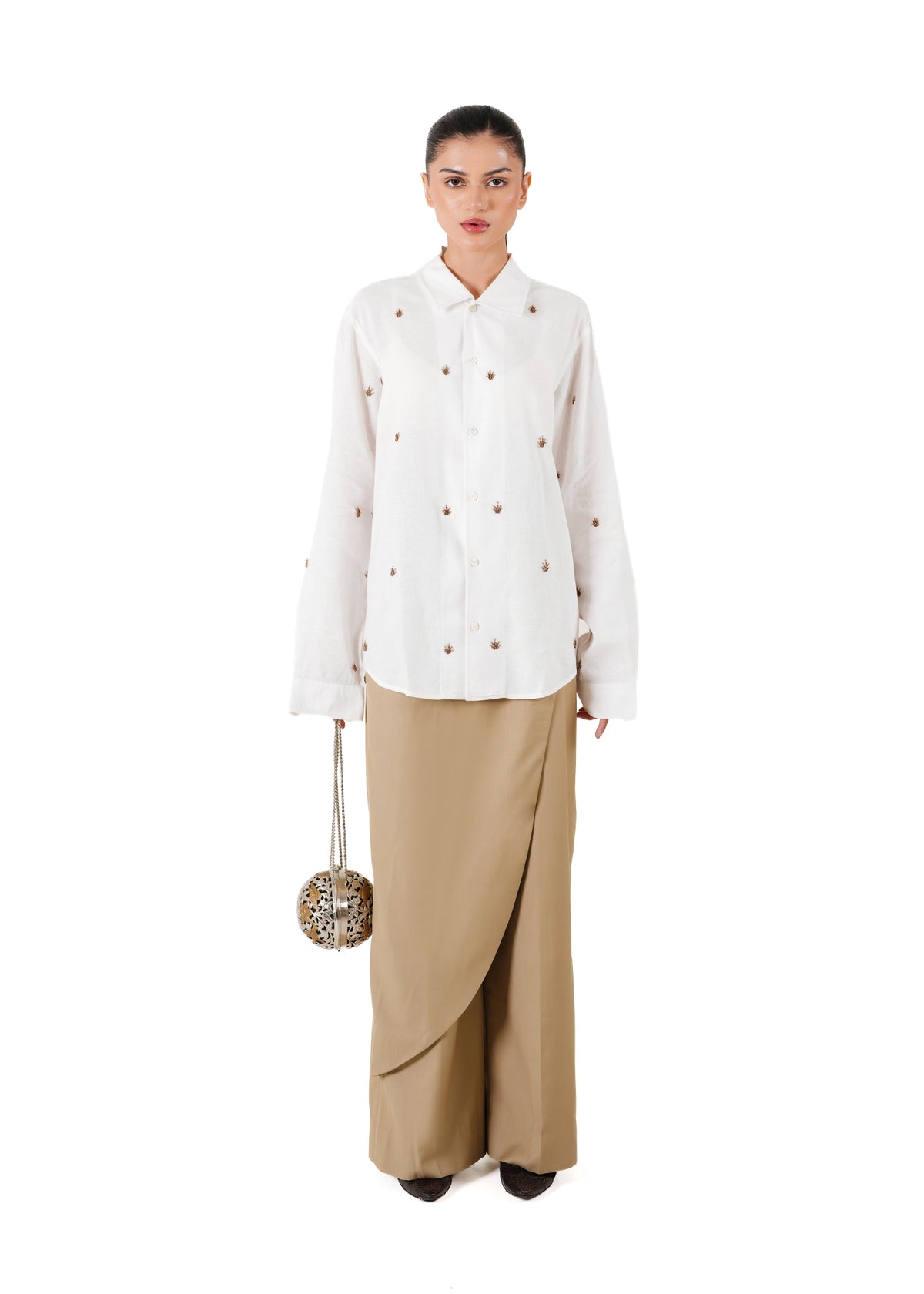 Osami White White Sahil Shirt - CULT