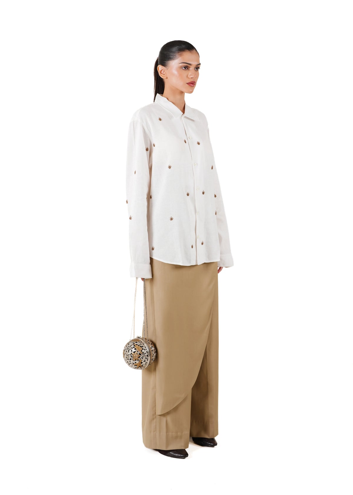 Osami White White Sahil Shirt - CULT