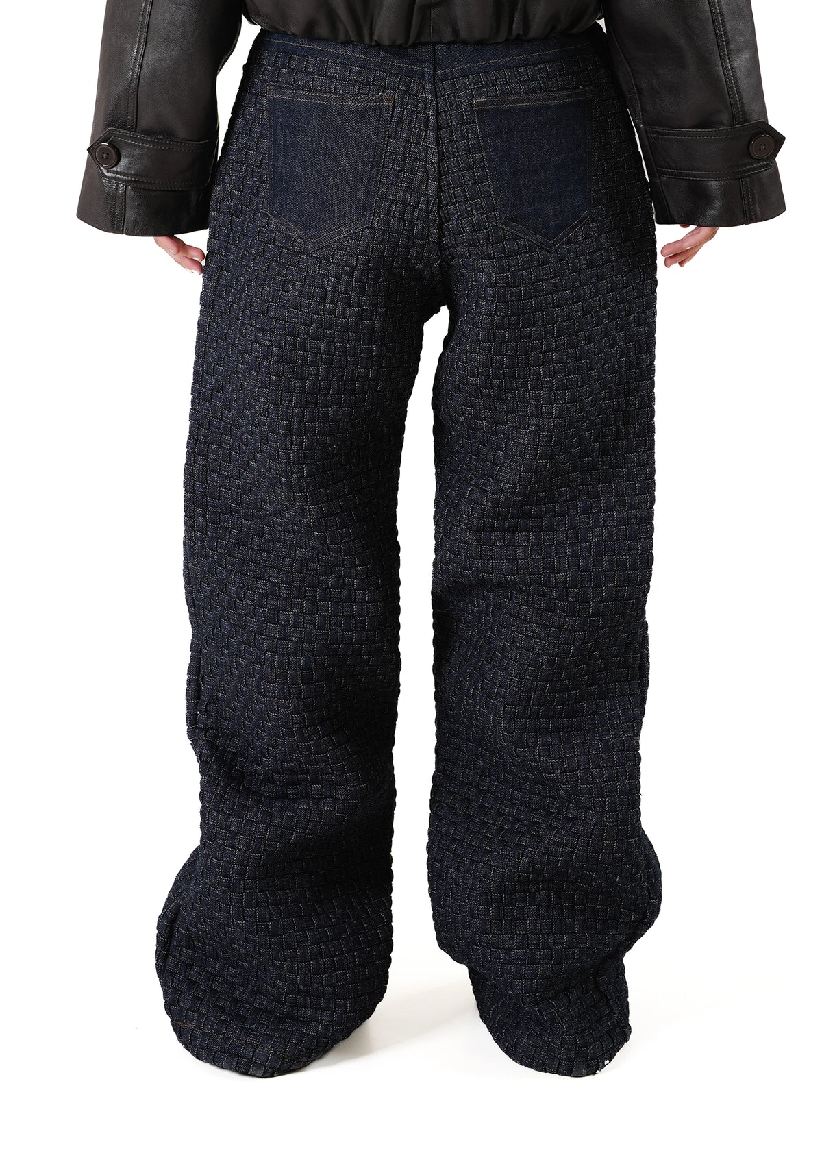 Dreams of Arthur Blue Hand Braided Flare Denim - CULT - haider