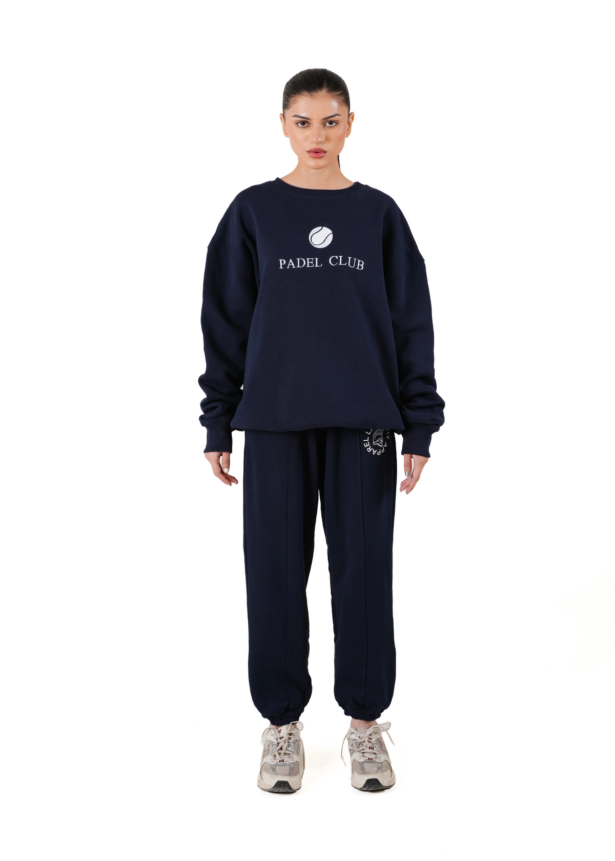 Living Fit Apparel Navy Court Club Sweatpants - CULT - haider