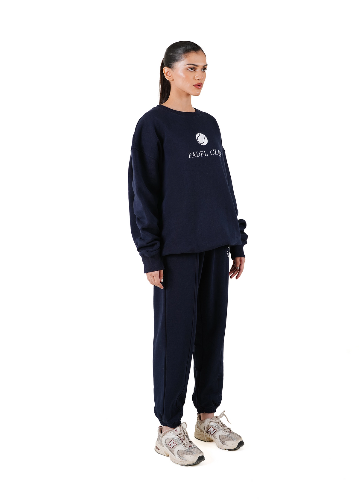 Living Fit Apparel Navy Court Club Sweatpants - CULT - haider