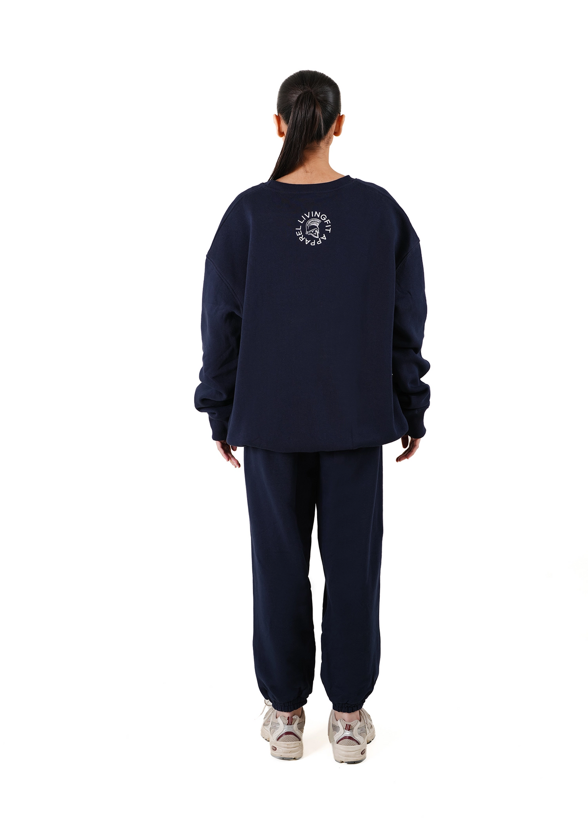 Living Fit Apparel Navy Court Club Sweatpants - CULT - haider