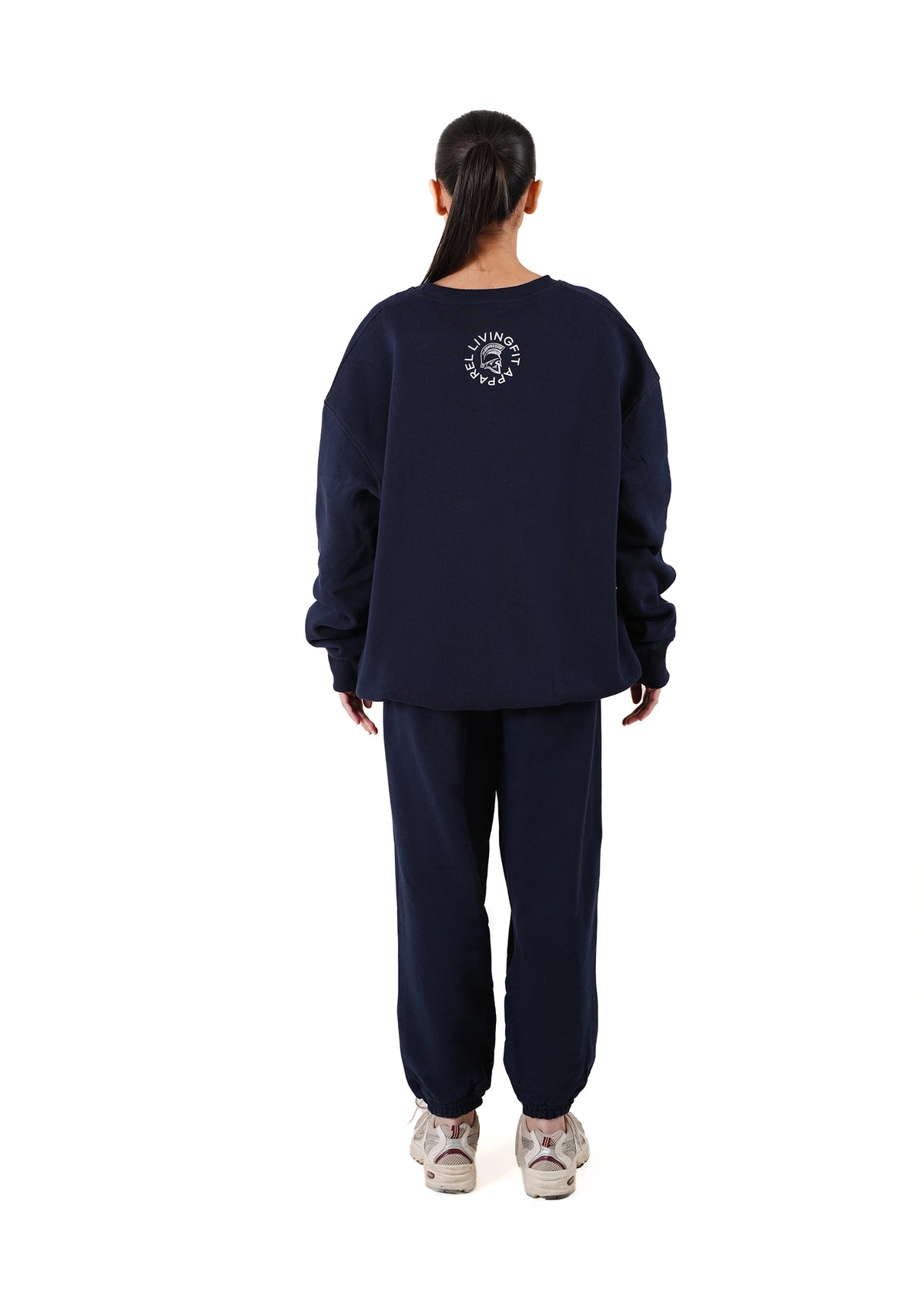 Living Fit Apparel Navy Court Club Sweatshirt - CULT