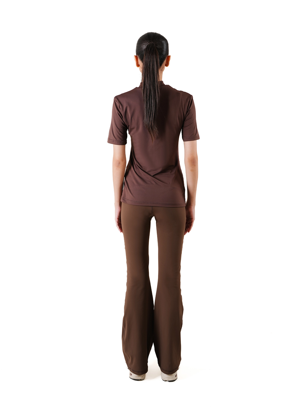 Living Fit Apparel Coffee Brown Coffee Bean Ultra Flex No Seam Movement Pants - CULT