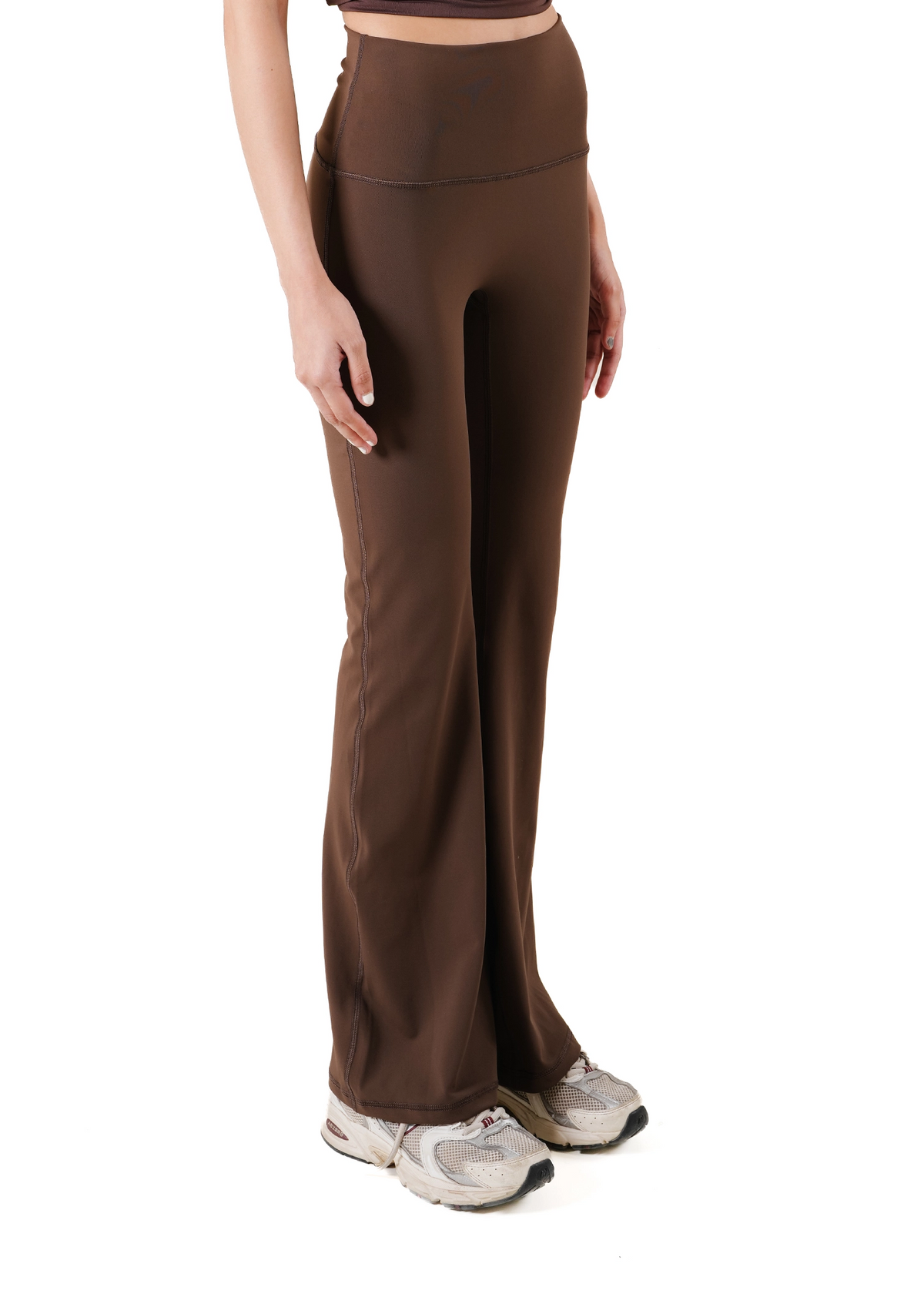 Living Fit Apparel Coffee Brown Coffee Bean Ultra Flex No Seam Movement Pants - CULT - haider