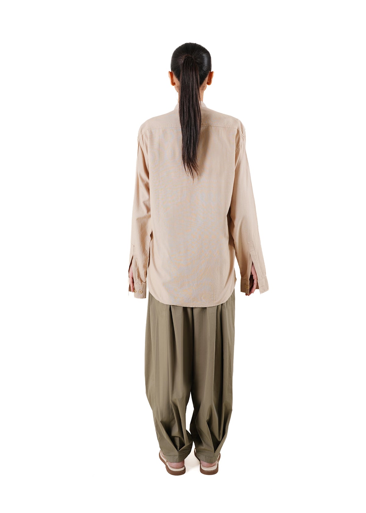 Another Sect Beige Beige Rohri Kashmiri Embroidery Shirt - CULT - haider