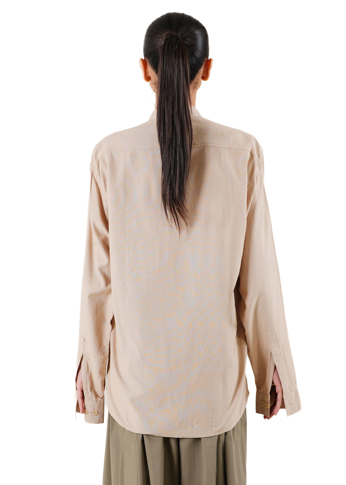 Another Sect Beige Beige Rohri Kashmiri Embroidery Shirt - CULT - haider