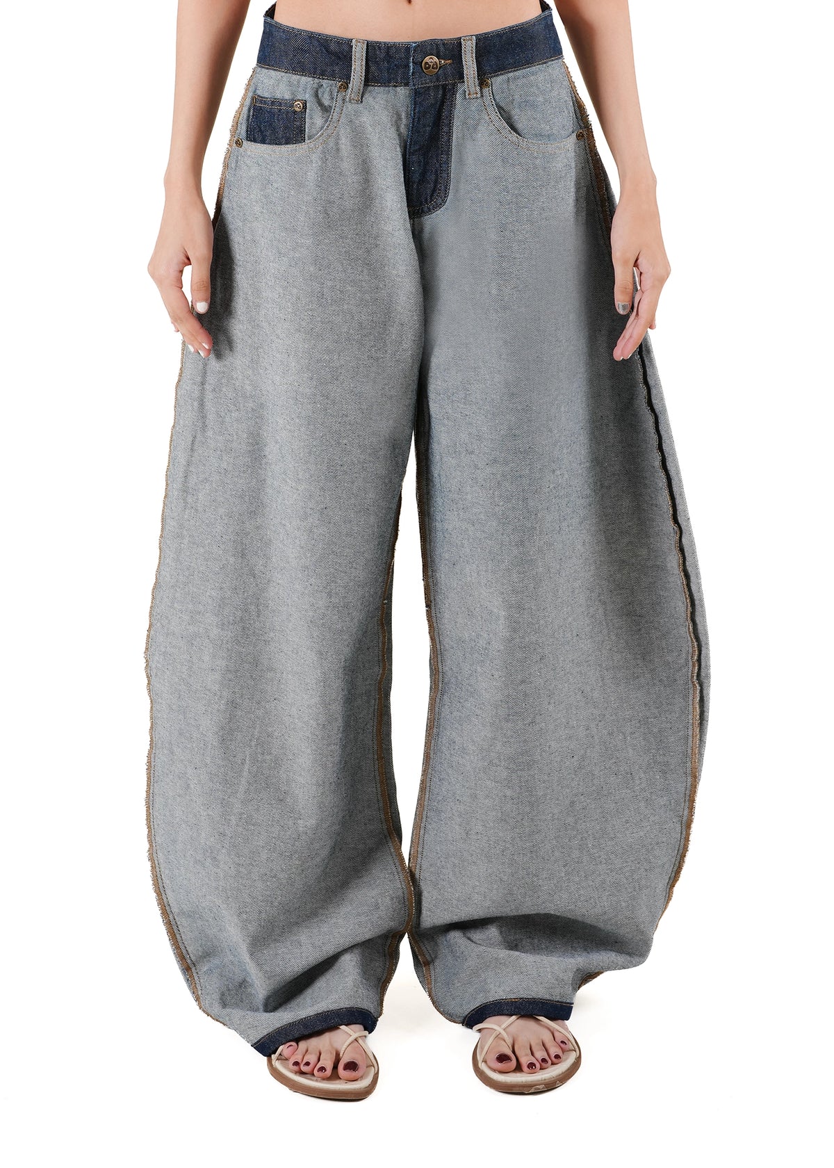 Dreams of Arthur Blue Inverse Balloon Denim - CULT