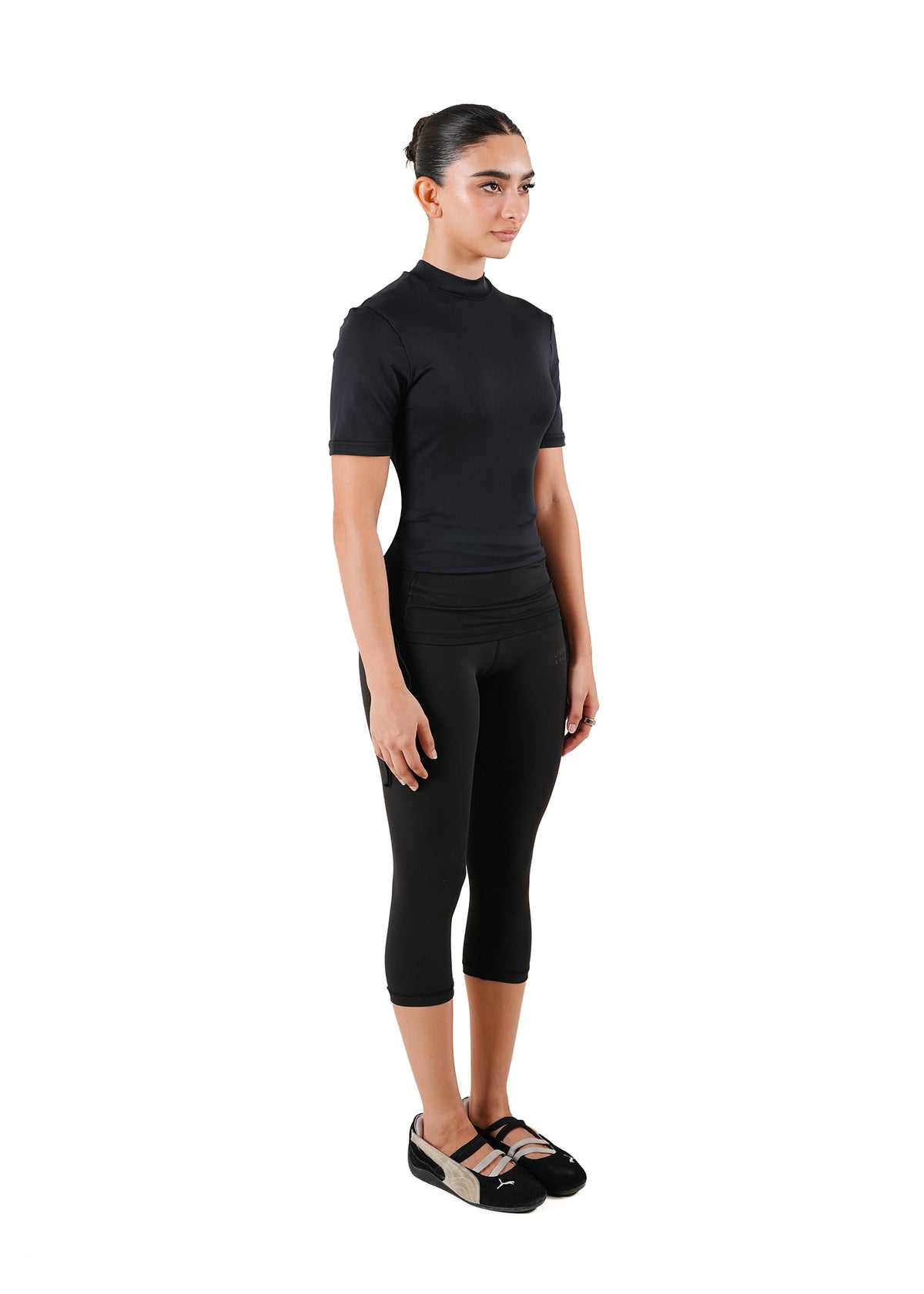 Living Fit Apparel Black Black Body Tee - CULT - haider