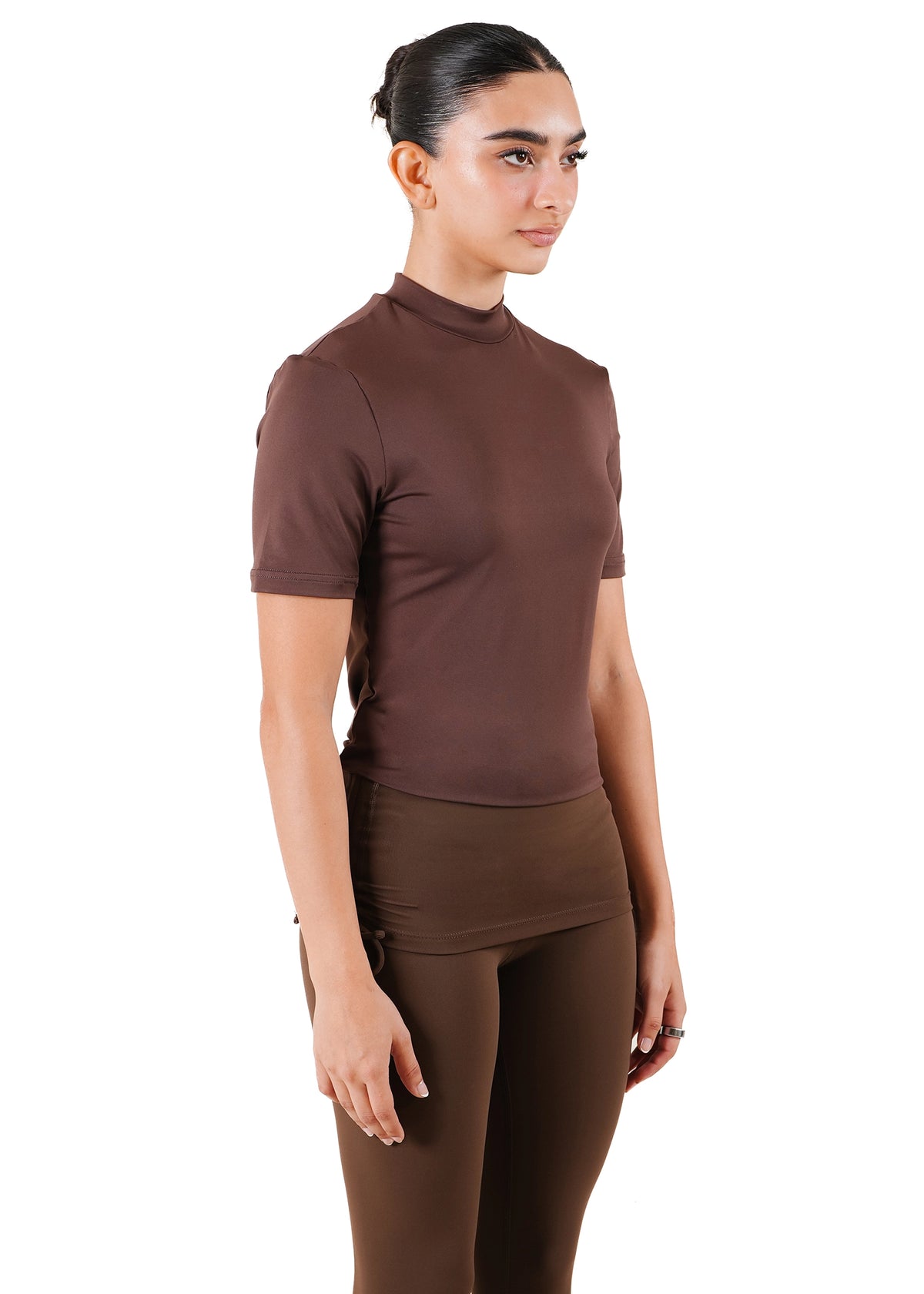 Living Fit Apparel Coffee Brown Coffee Brown Body Tee - CULT - haider