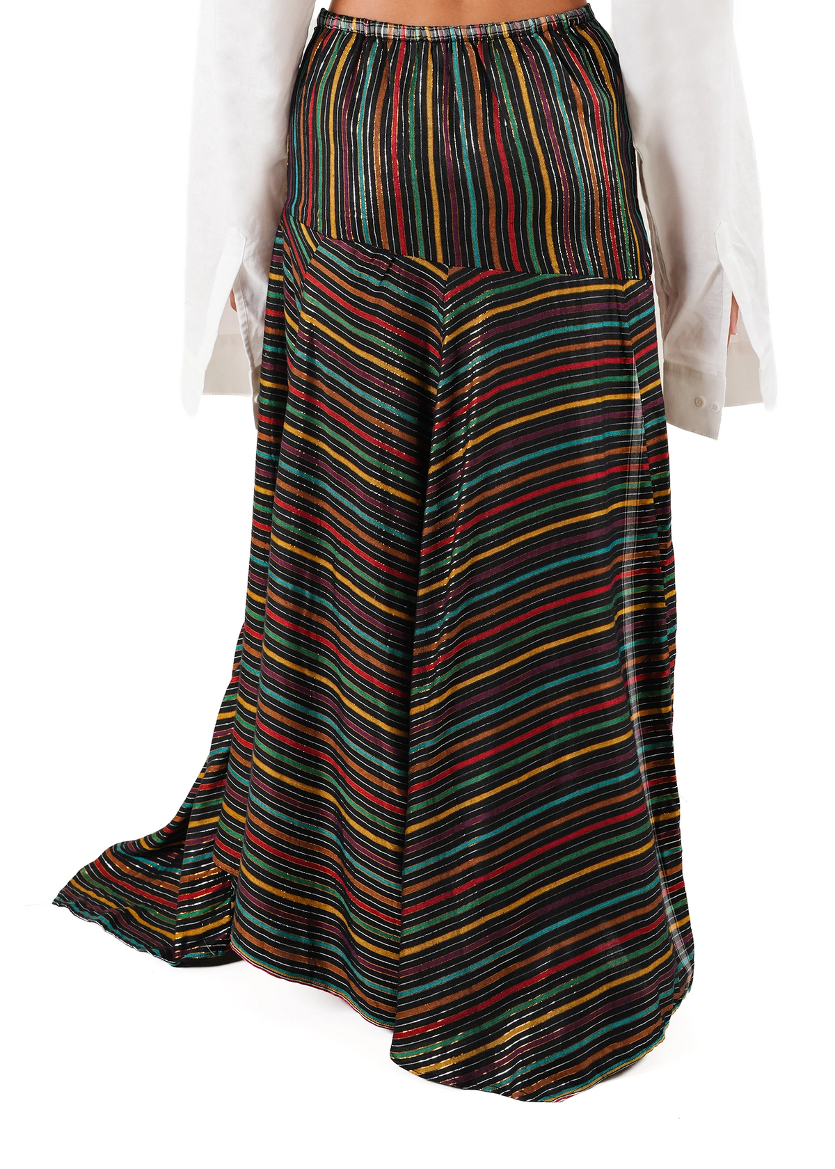 Collected XX Black Black Dhoti Skirt - CULT - haider