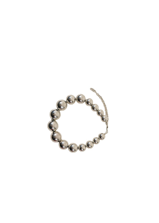 Acrylic CCB Big Ball Bead Chain Necklace