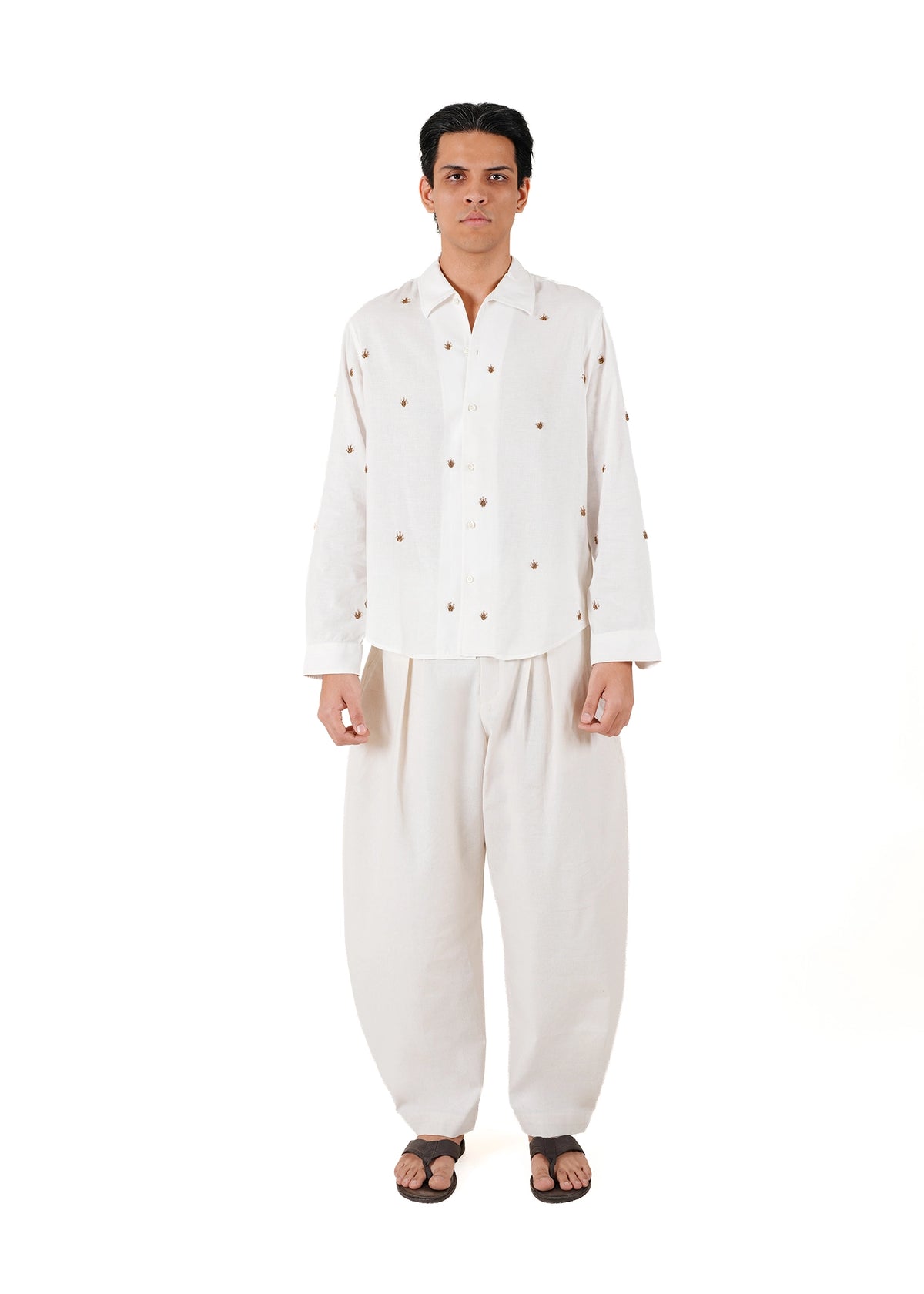 Osami White White Sahil Shirt - CULT