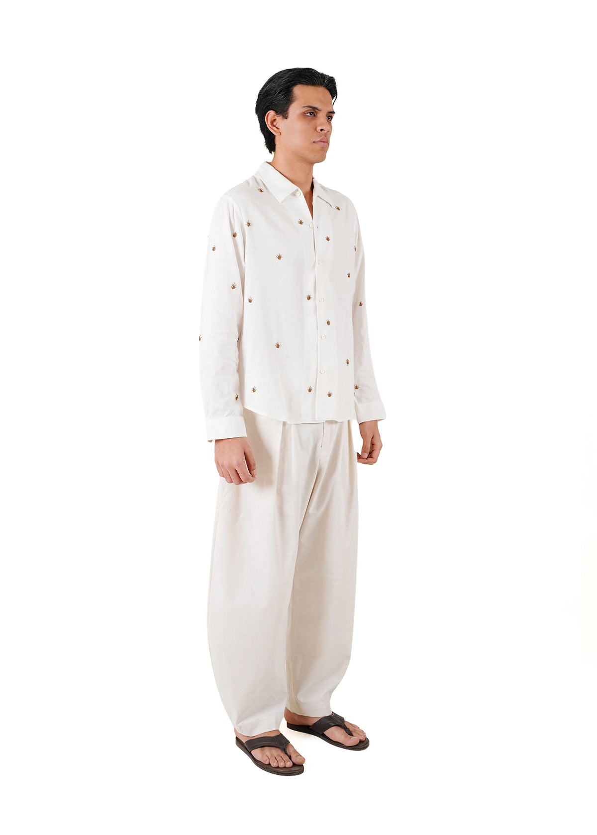 Osami White White Sahil Shirt - CULT