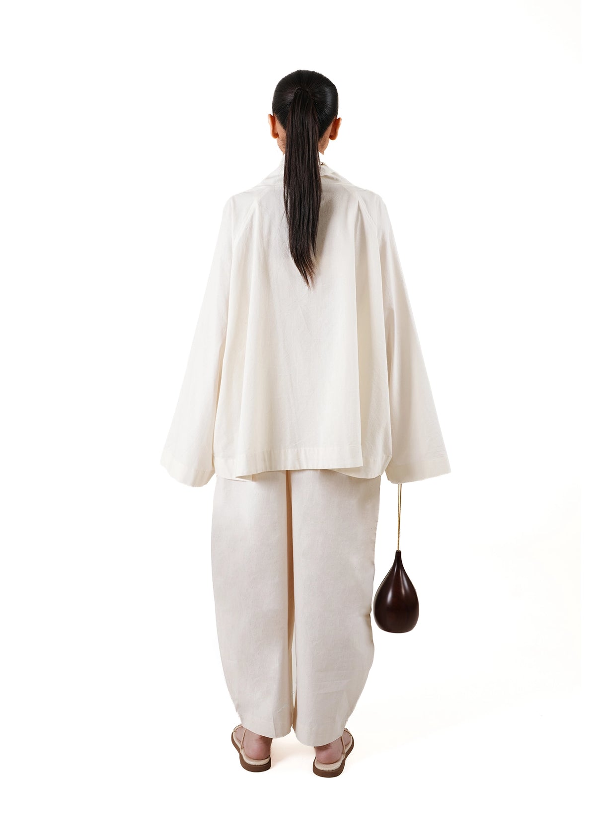 Baro Studio M Cream Kimono Top - CULT - haider