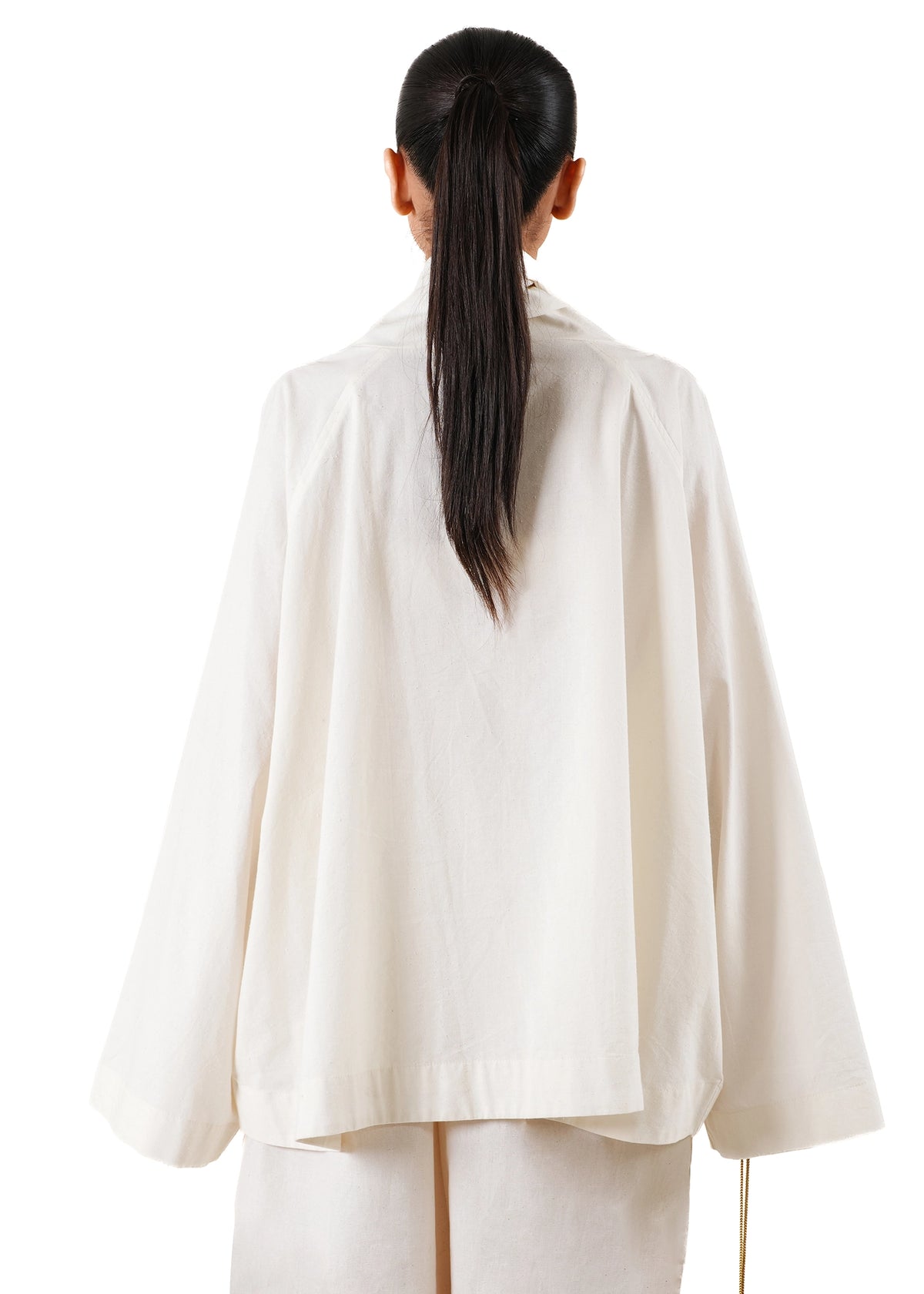 Baro Studio M Cream Kimono Top - CULT - haider