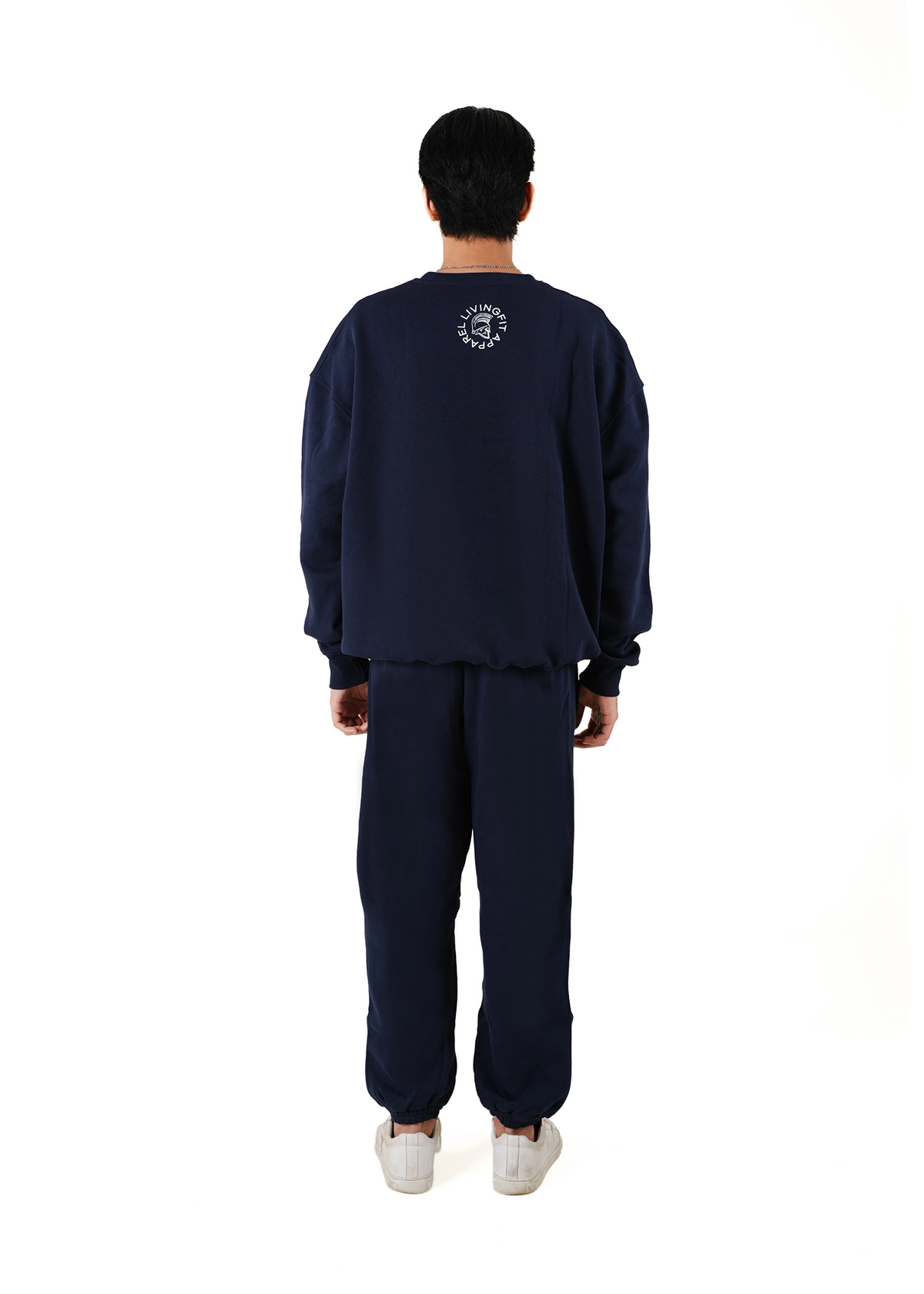 Living Fit Apparel Navy Court Club Sweatpants - CULT - haider