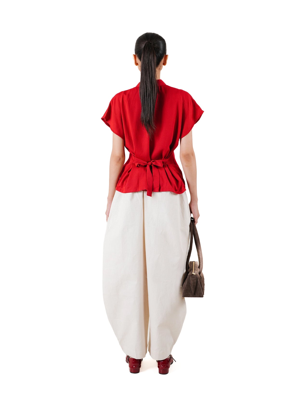 Ishq-e-Amore Red Red Mini Zara Top - CULT - haider
