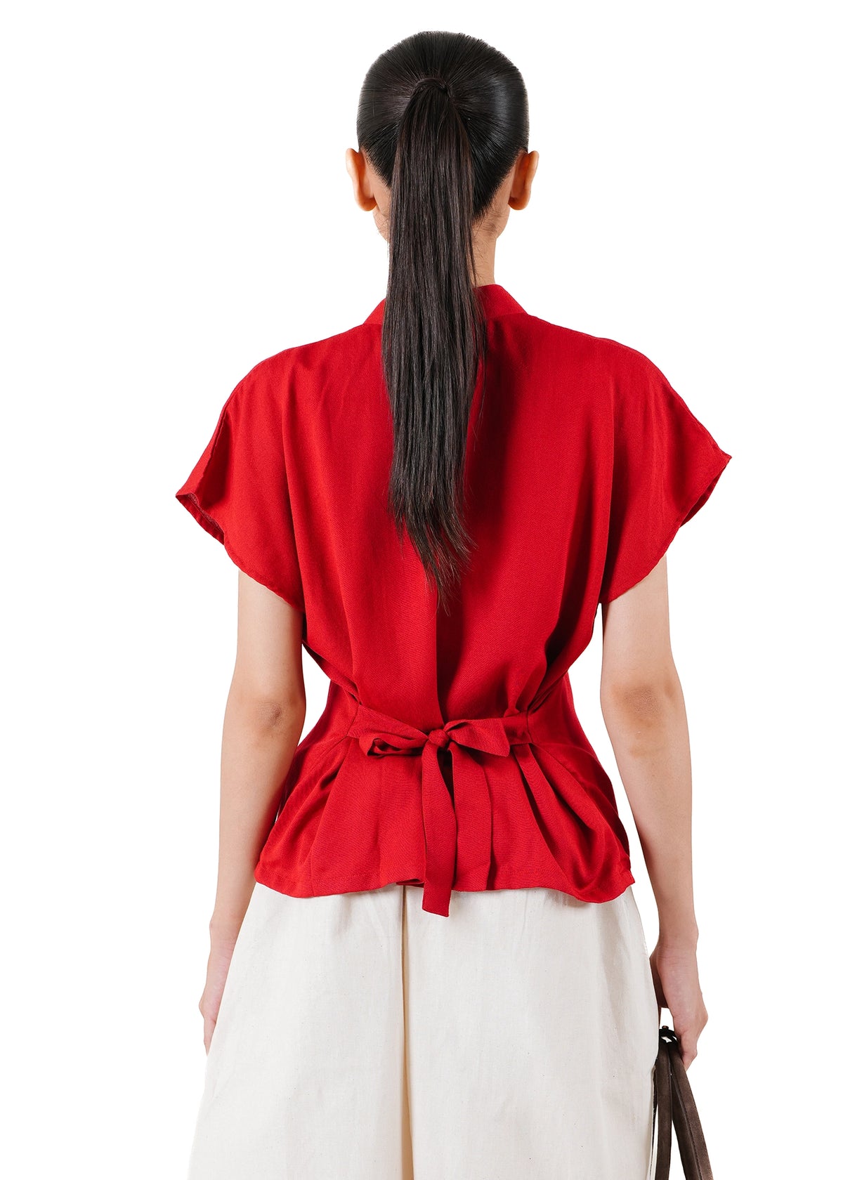 Ishq-e-Amore Red Red Mini Zara Top - CULT - haider