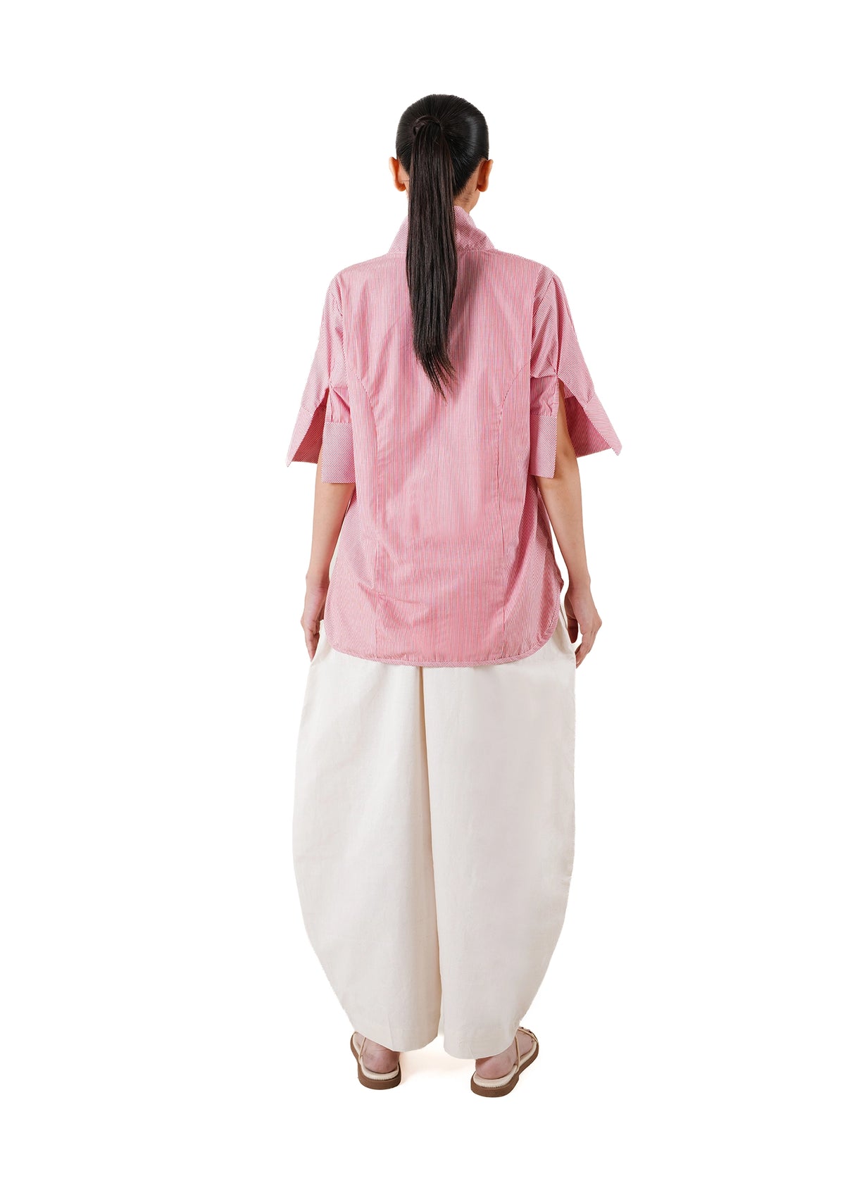 Baro Studio Red Red High Collar Shirt - CULT