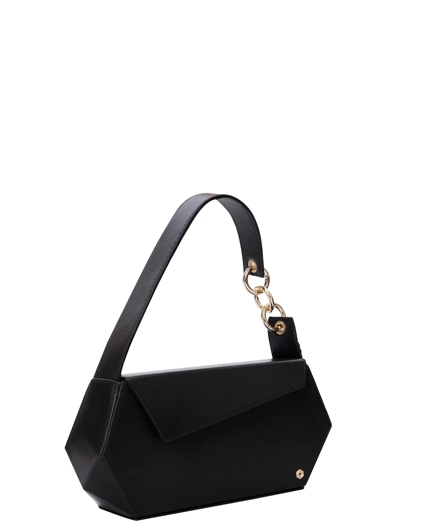 Warp Black Hexella Baguette Bag