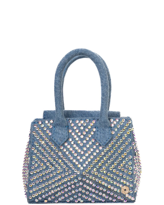 Warp Denim Multicolor Hexella Petit Bag Cult Store