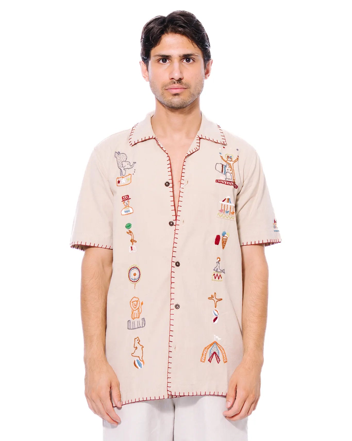Wear Oga Beige Circus Shirt Cult Store Pakistan
