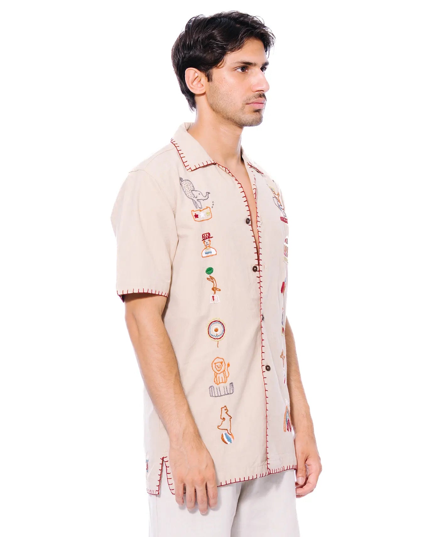 Wear Oga Beige Circus Shirt Cult Store Pakistan