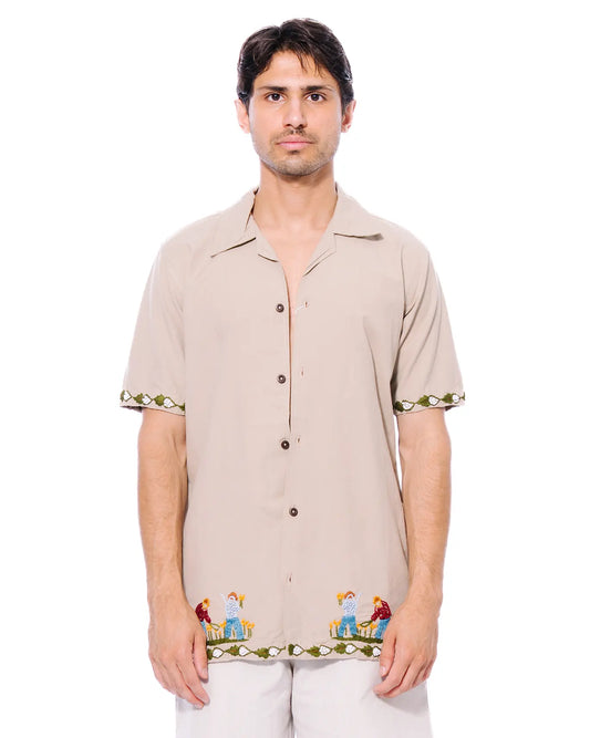 Wear Oga Grey Farmers Shirt Cult Store Khi
