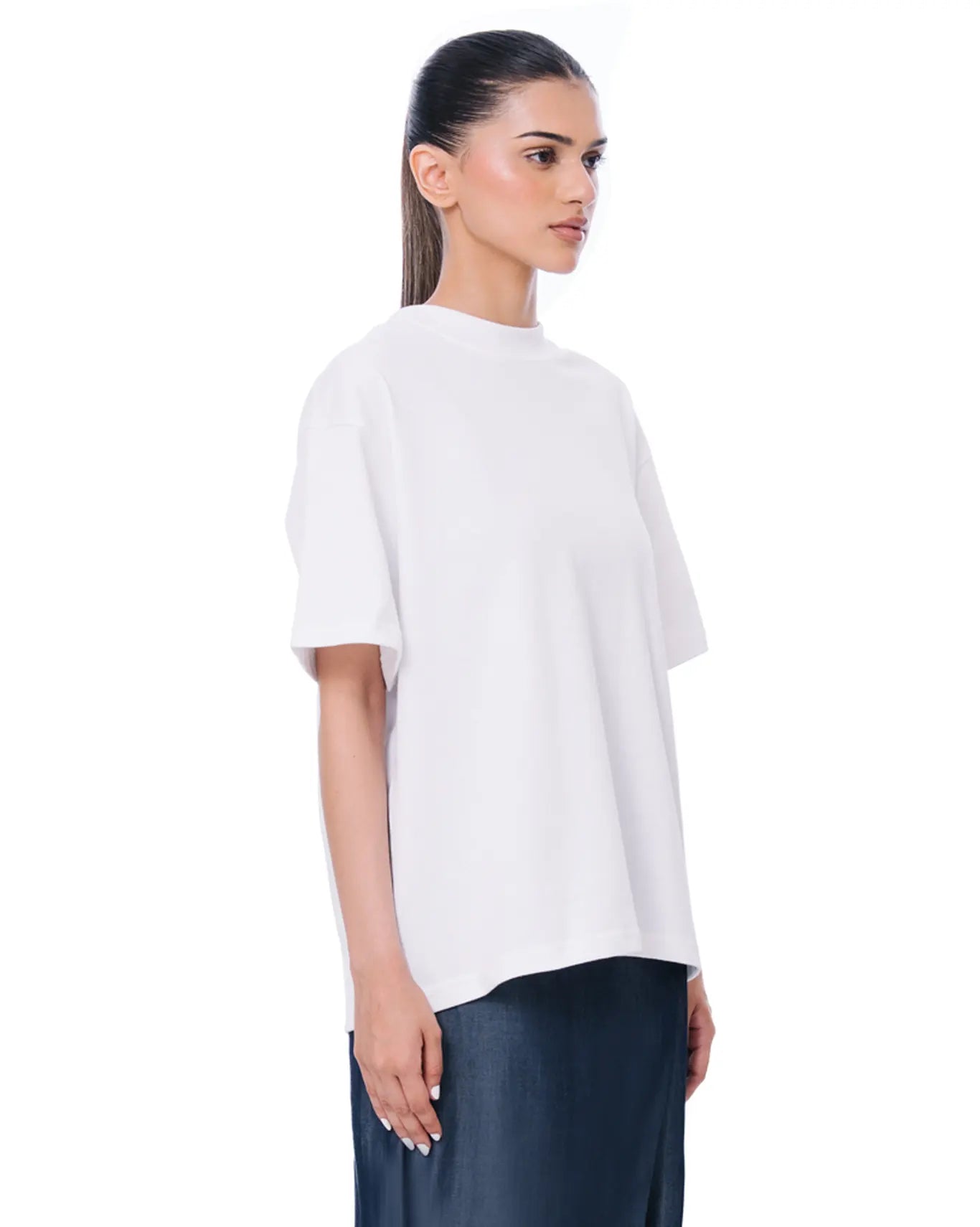 White F&F tee