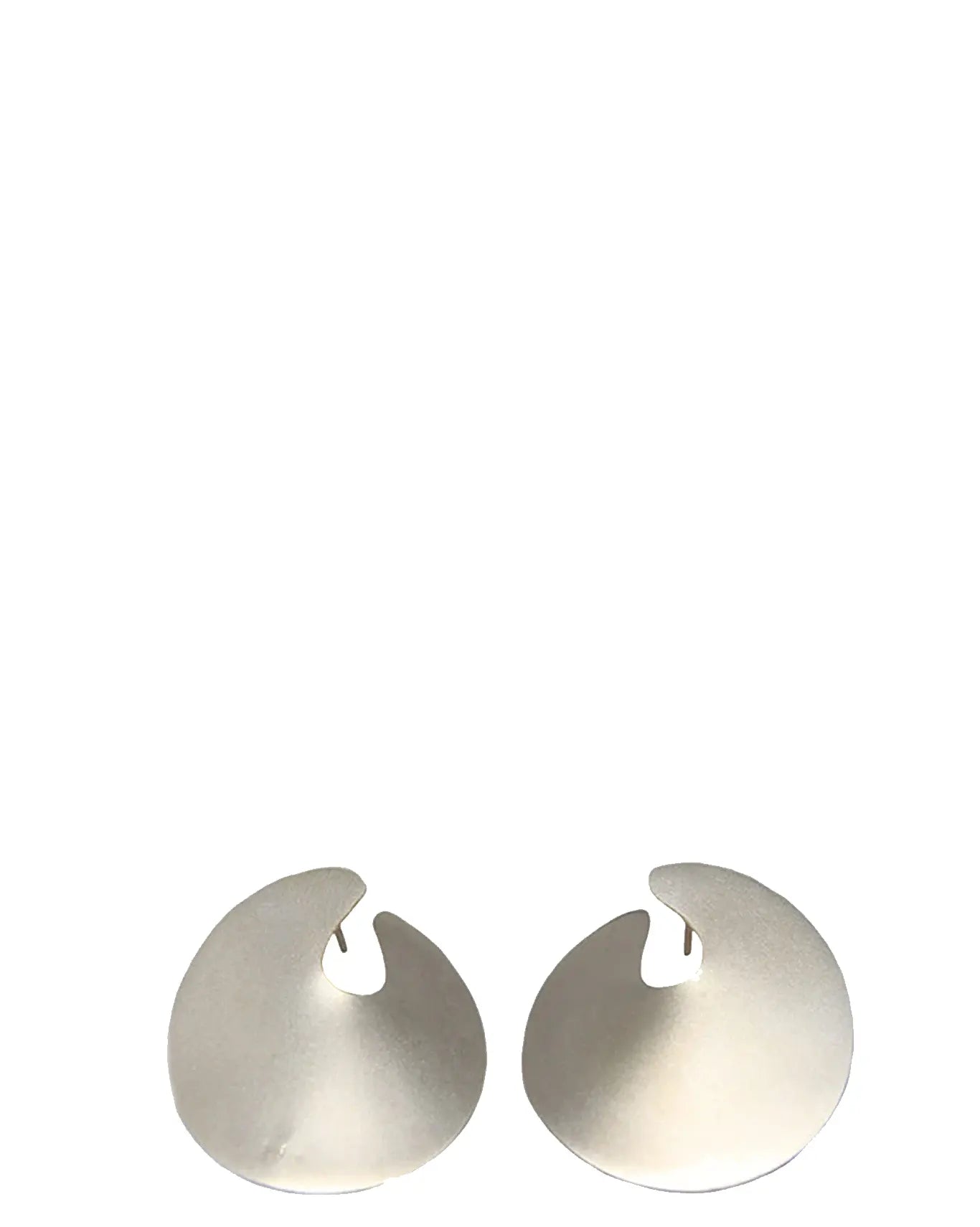 Amna Shariff Silver Silver Halo Cutout Posts - CULT - haider