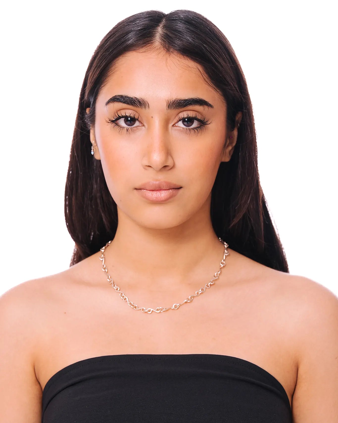 Amna Shariff Silver Silver S Chain Links - CULT - haider