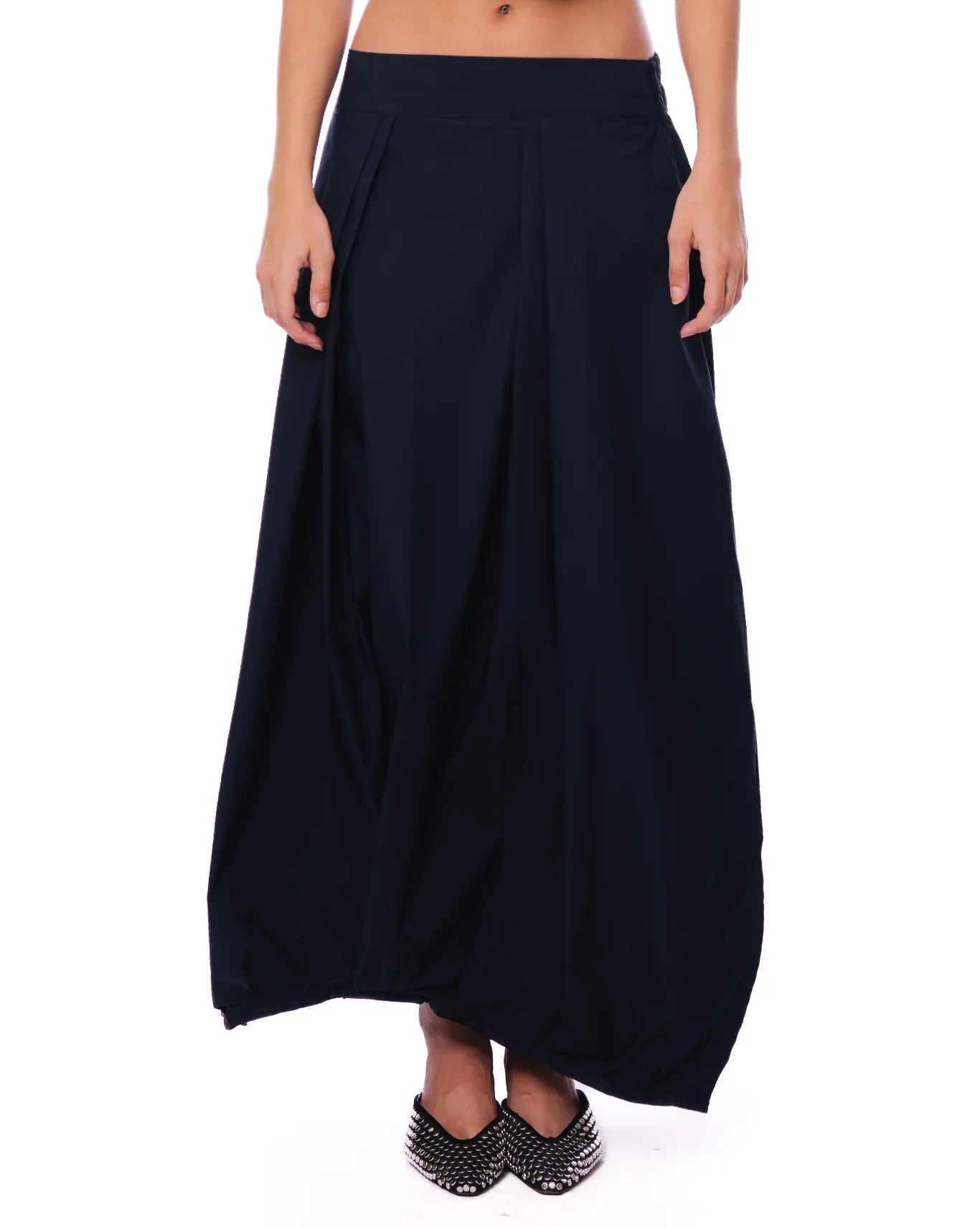 baro studio Navy Balloon Skirt cult store pakistan women
