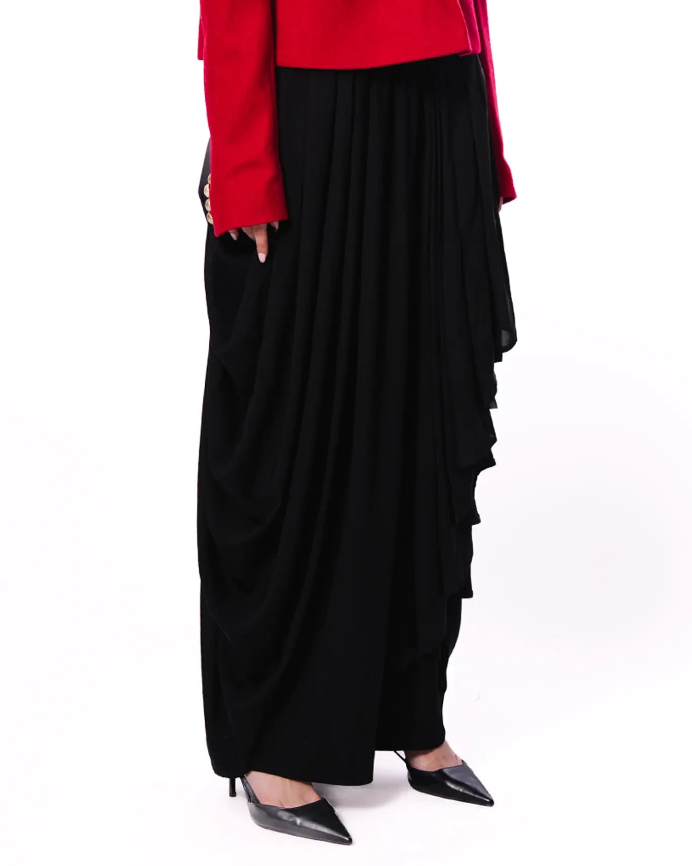 Baro Studio Black Black Dhoti Pant - CULT - haider