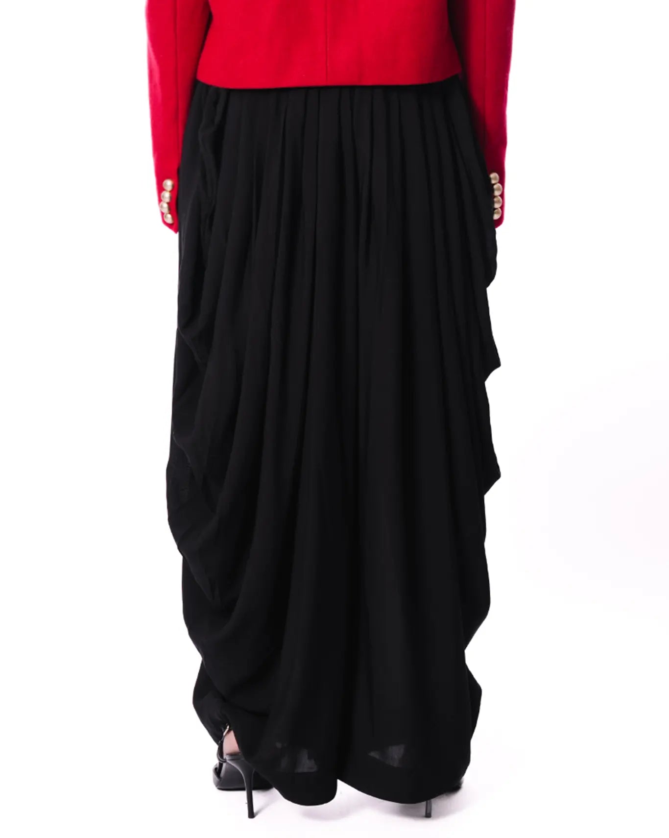 Baro Studio Black Black Dhoti Pant - CULT - haider