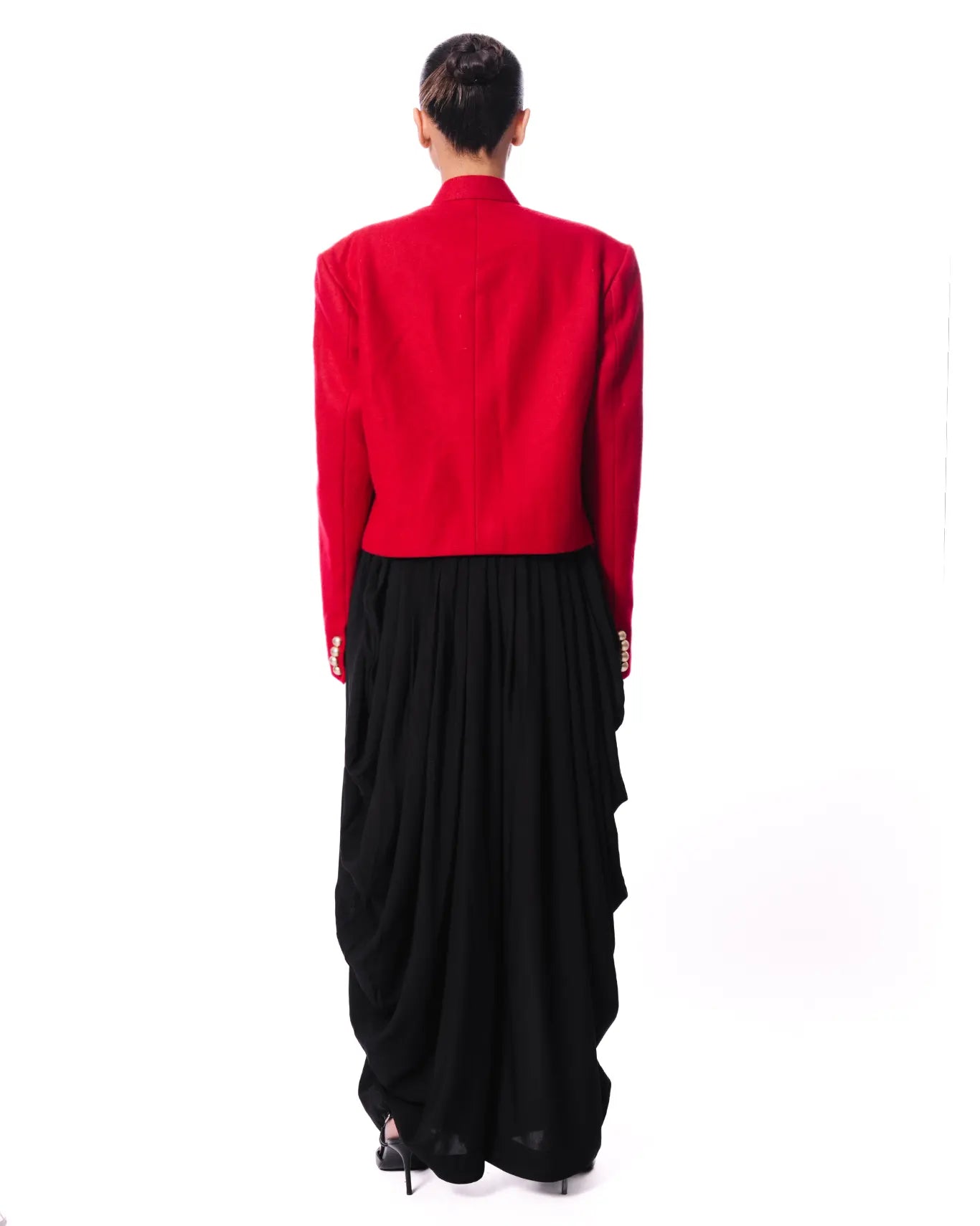 Baro Studio Black Black Dhoti Pant - CULT - haider