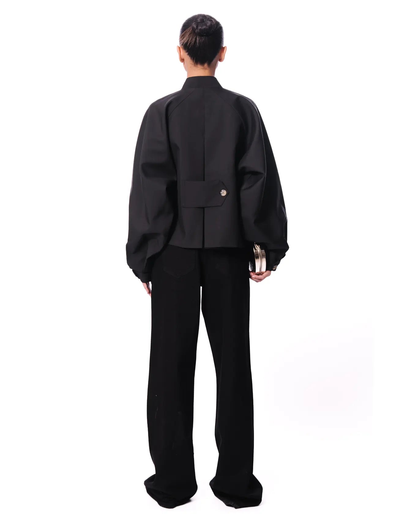 Baro Studio Black Black Sculpted Jacket - CULT - haider
