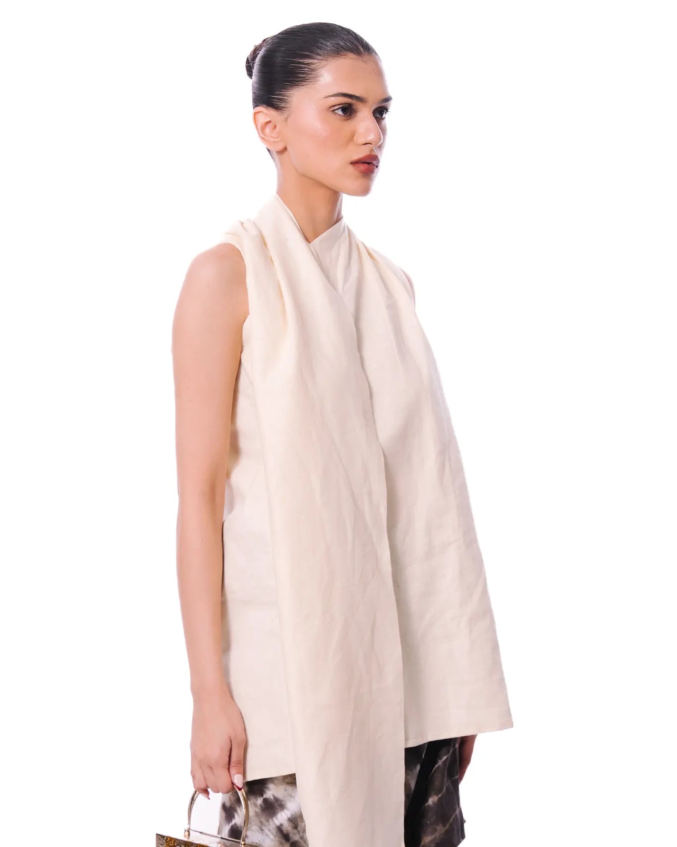 Baro Studio Beige Ivory Sid Shirt - CULT - haider