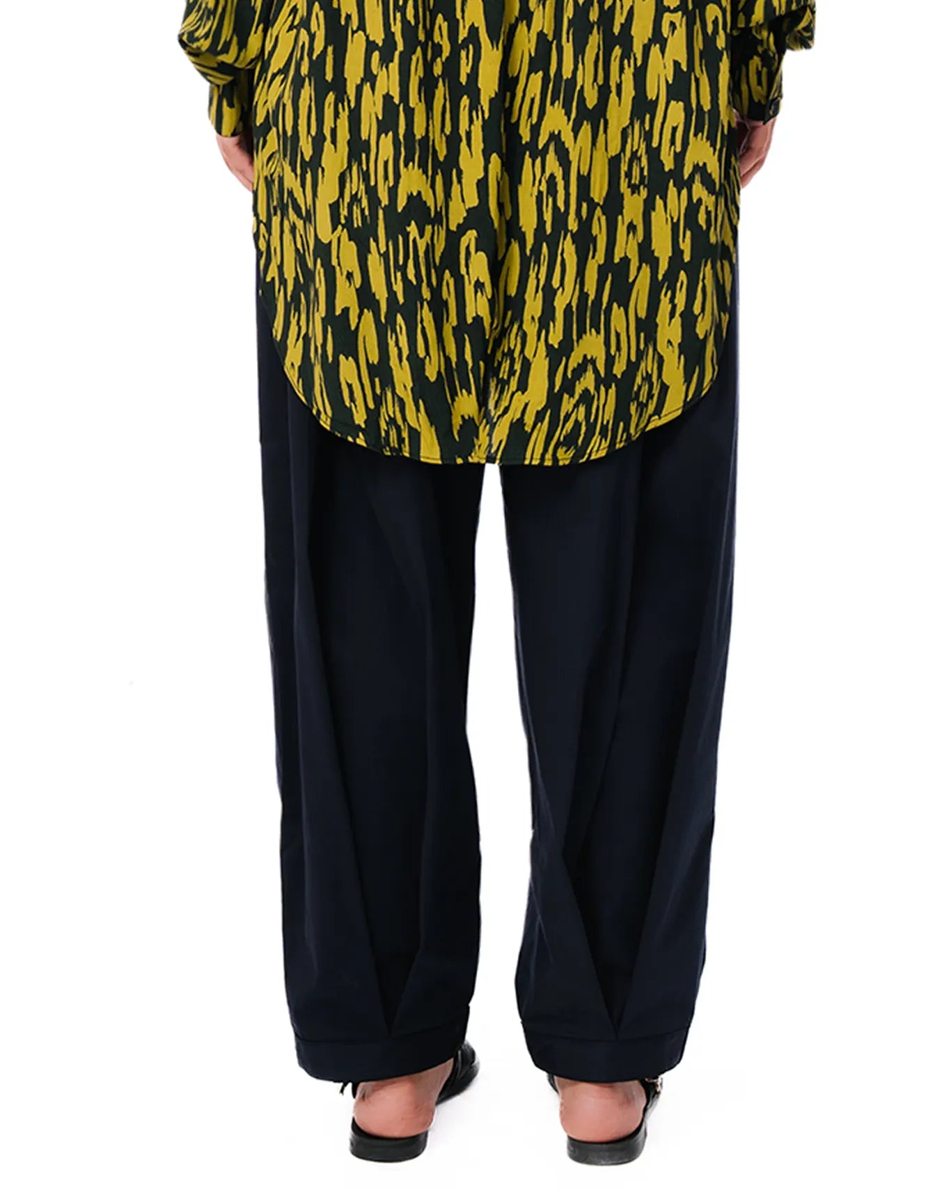 baro studio navy balloon pants cult store