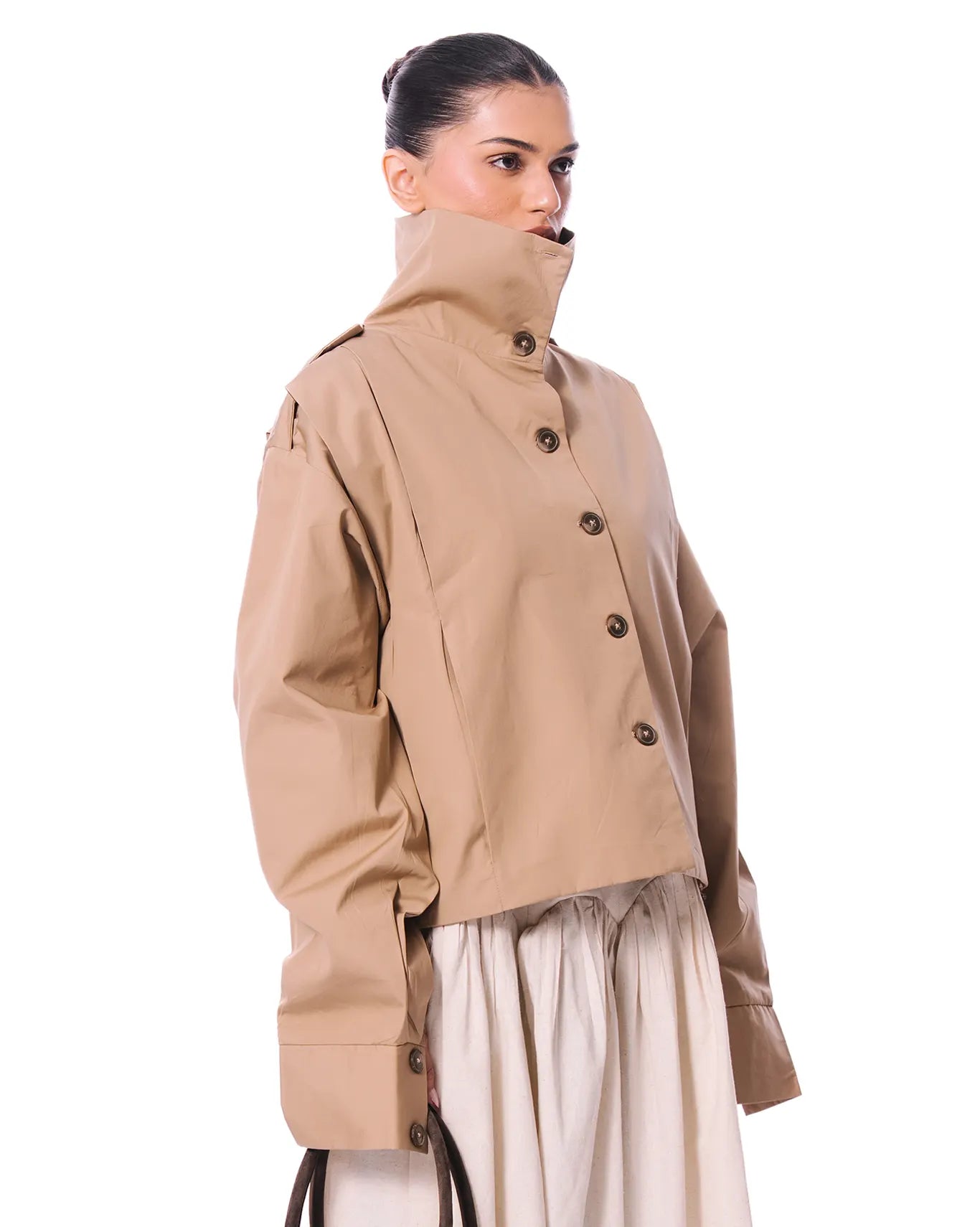 Baro Studio Tan Tan Off Duty Jacket - CULT - haider