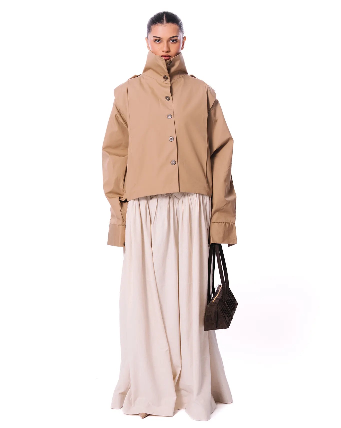 Baro Studio Tan Tan Off Duty Jacket - CULT - haider