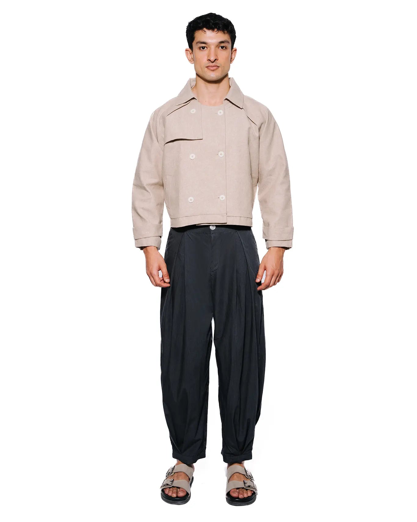 Baro Studios Grey Balloon Pant Cult Store